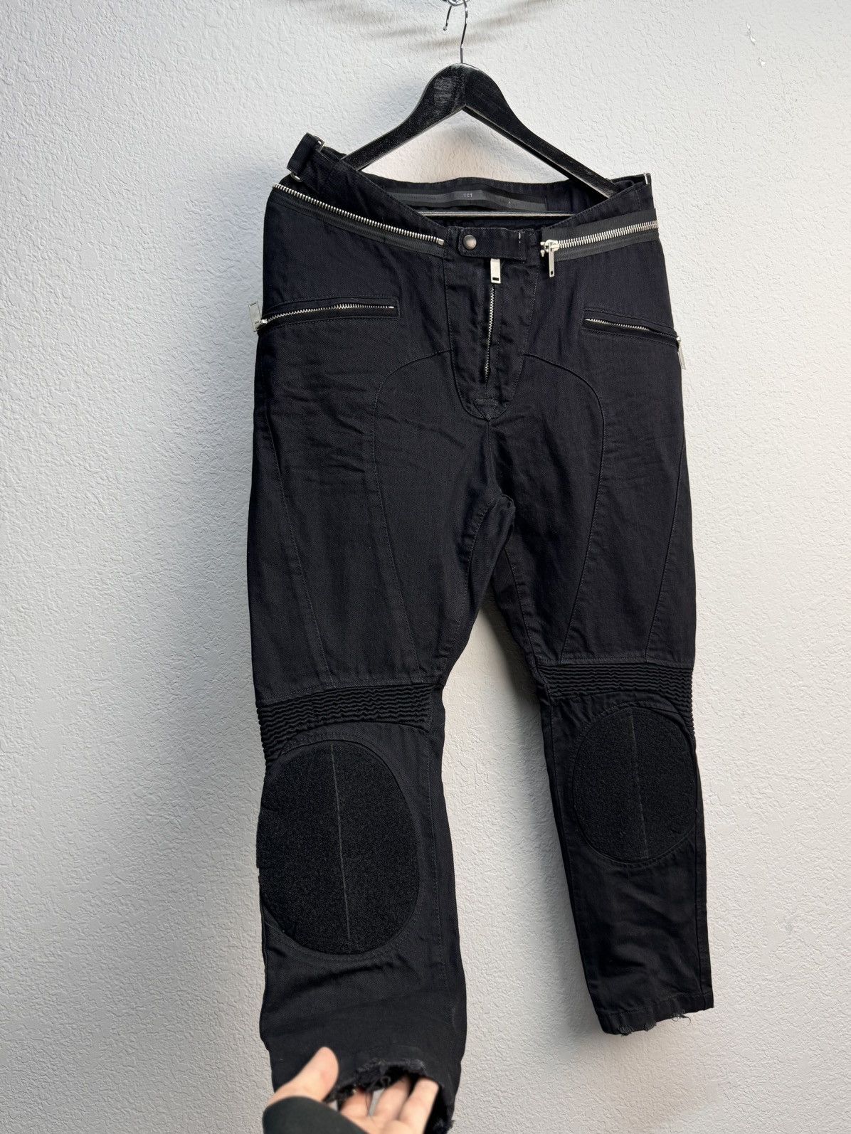 Ben Taverniti Unravel Project × Rick Owens × Vintage BEN TAVERNITI UNRAVEL PROJECT VINTAGE RICK OWENS MOTTO Size US 33 - 9 Thumbnail