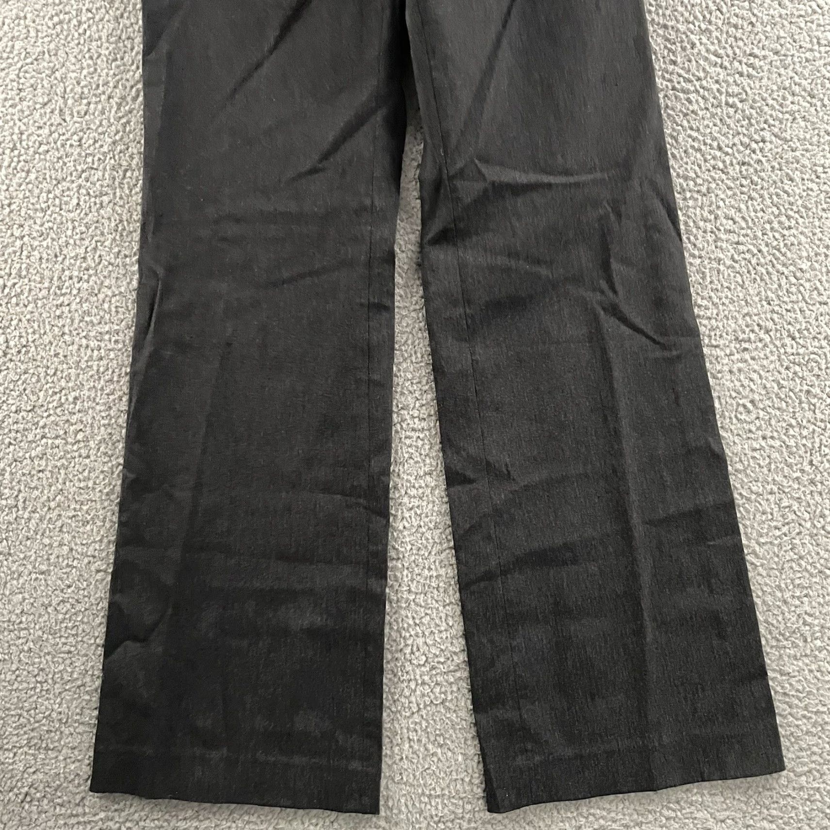 Express Express Womens Pants Gray Size 2 Correspondent Wide-Leg Stretch Polyester Blend Dress Pants Size 26" / US 2 / IT 38 - 5 Thumbnail