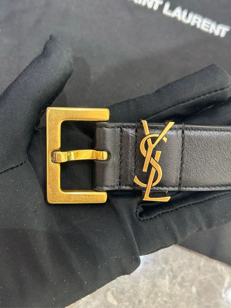Saint Laurent Paris Saint laurent paris belt 2506-Nextarrow Size ONE SIZE - 2 Thumbnail