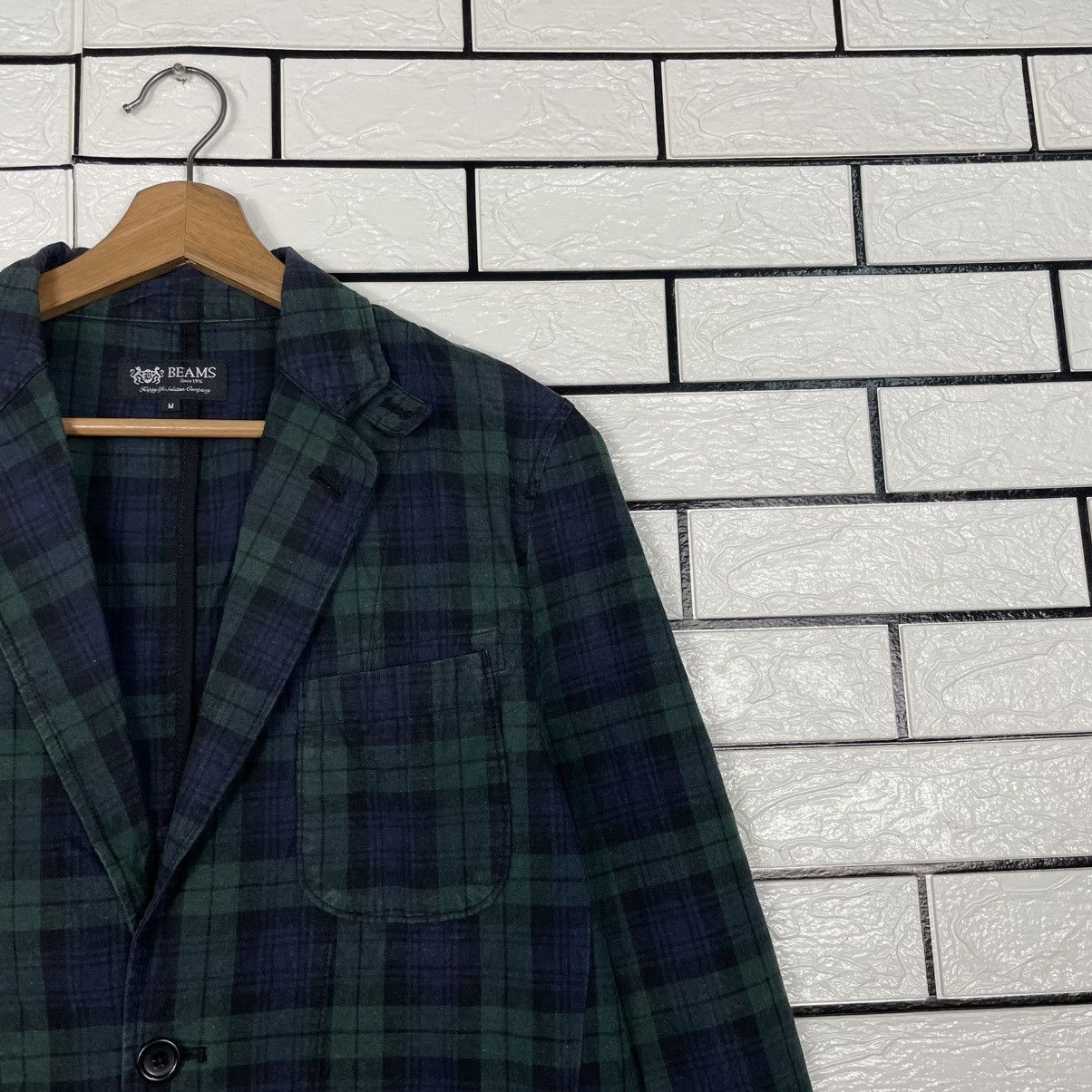 Beams Japan Beams Tartan Casual Jacket Size US M / EU 48-50 / 2 - 5 Thumbnail