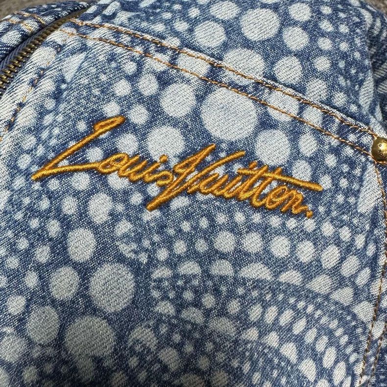 Louis Vuitton Louis Vuitton Kusama Pumpkin Denim Jacket-2506 Size US L / EU 52-54 / 3 - 6 Thumbnail