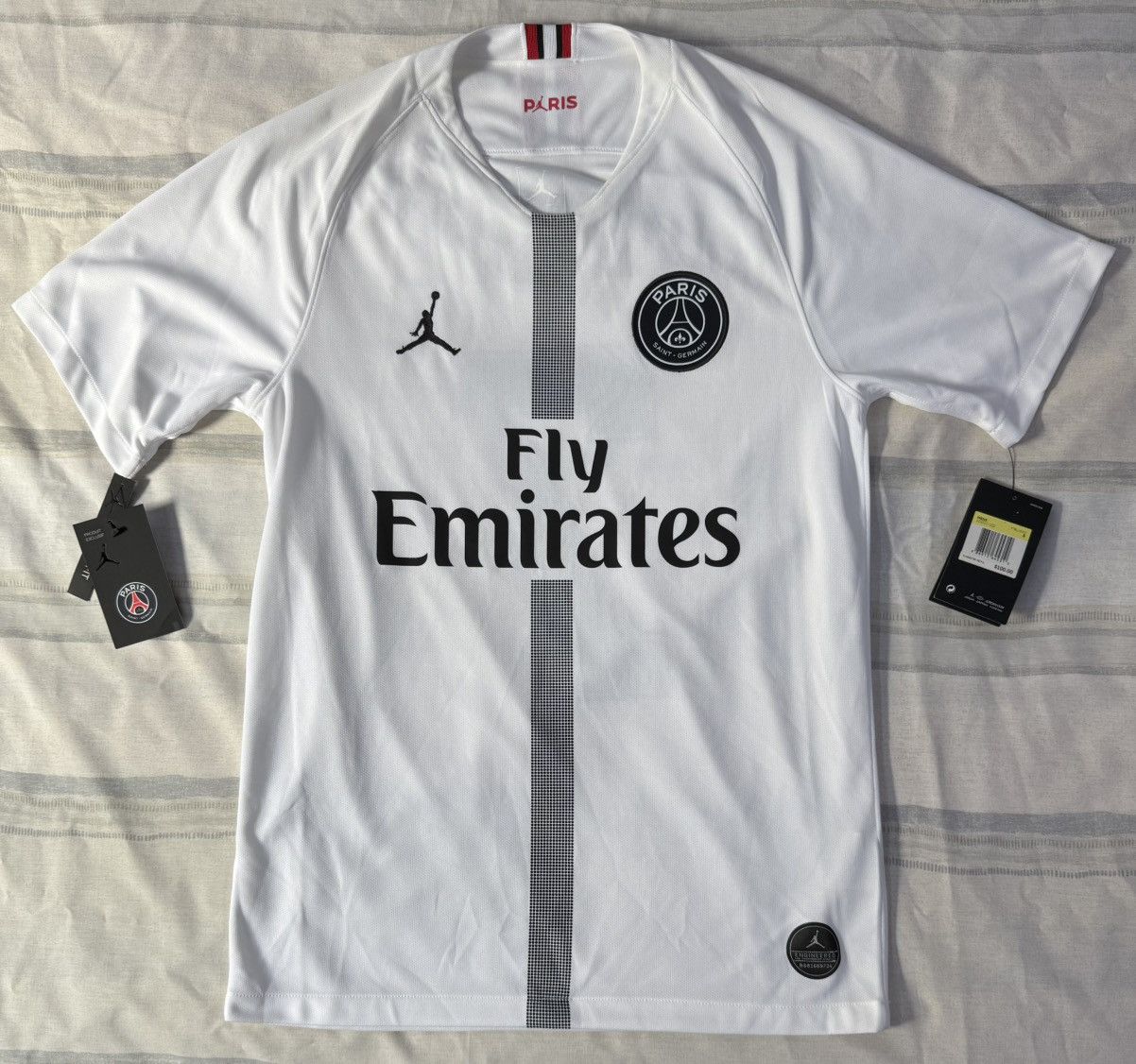 Nike Jordan X PSG 2019 Mbappe #7 Away Jersey Size Small BNWT