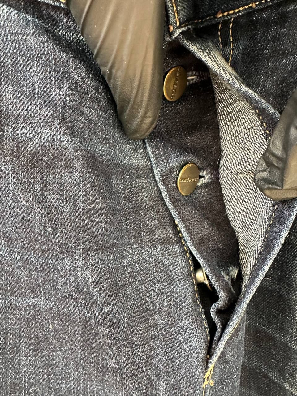 Carhartt × Vintage Carhartt WIP Marlow Pant Denim Blue Jeans Size US 36 / EU 52 - 13 Thumbnail