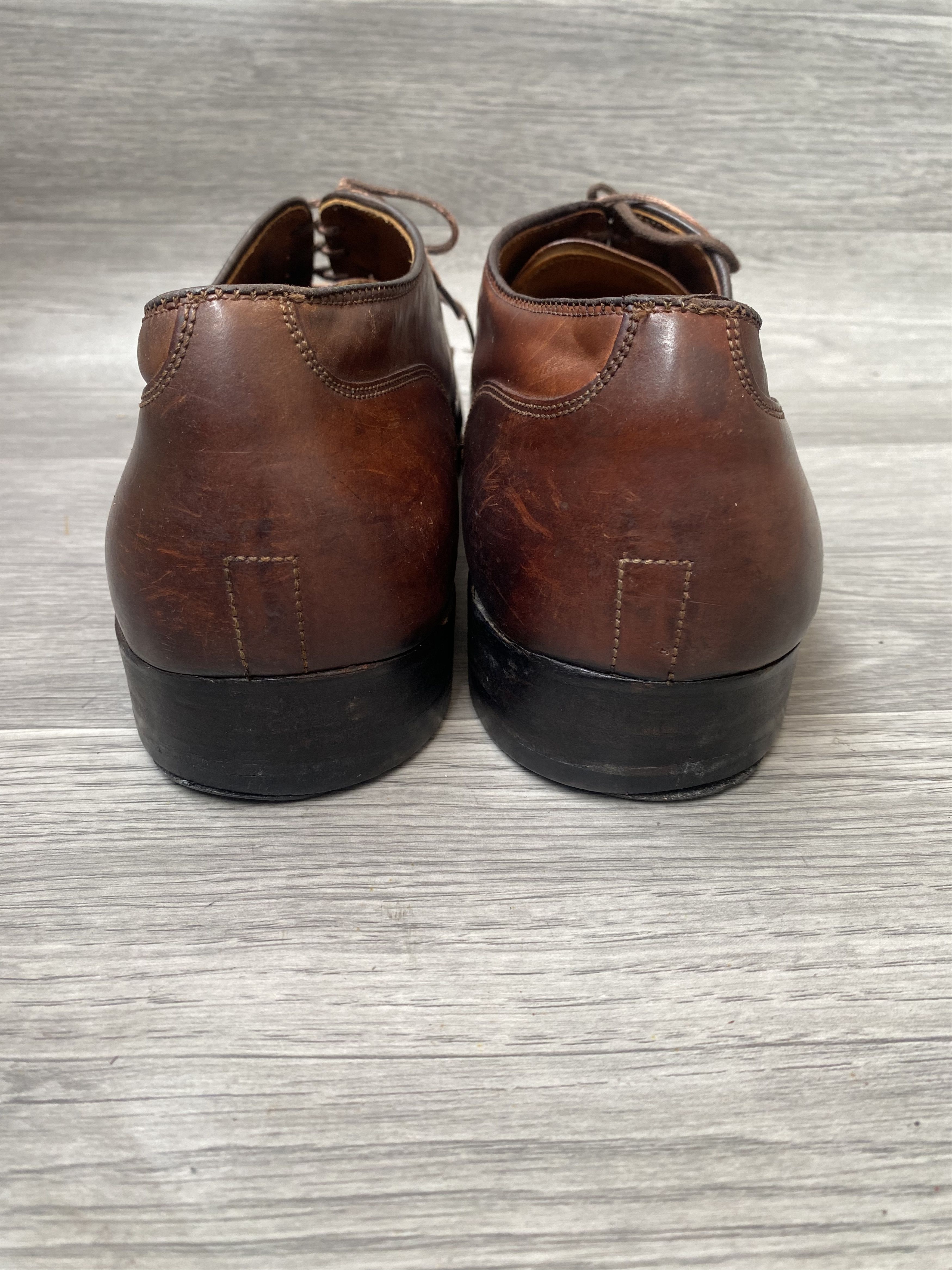 Alden Alden split toe blucher shell cordovan sz12B/D Size US 12 / EU 45 - 7 Thumbnail