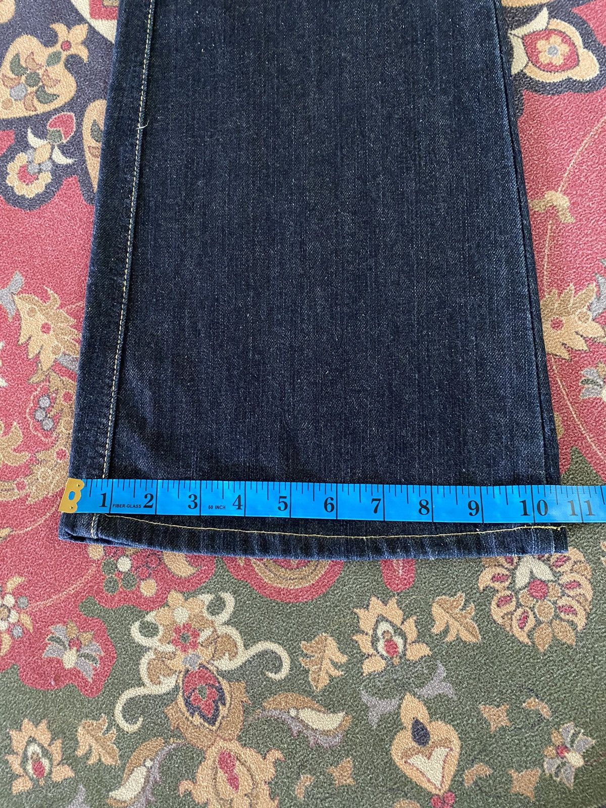 Edwin 🔥🔥Japanese Brand Vienus Jean Super Flare Rare Design Denim Size US 28 / EU 44 - 17 Thumbnail