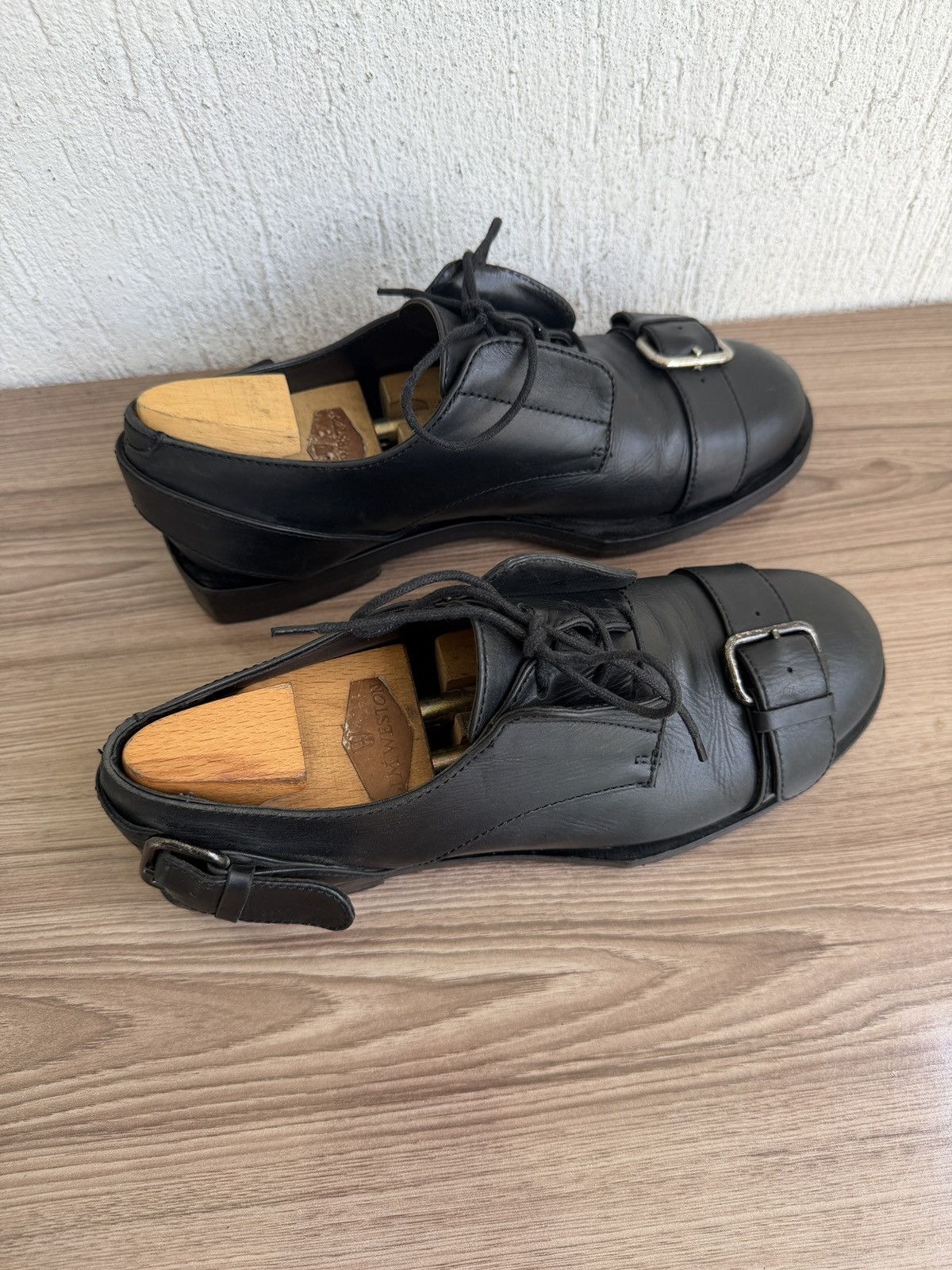 Achilles Ion Gabriel Buckle strap derby with guidi,balmain,tyson vibe Size US 9 / EU 42 - 11 Thumbnail