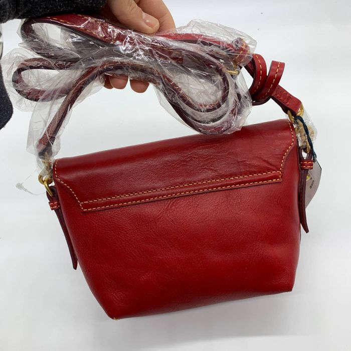 Dooney & Bourke Dooney & Bourke Saddle Crossbody Bag Florentine Leather