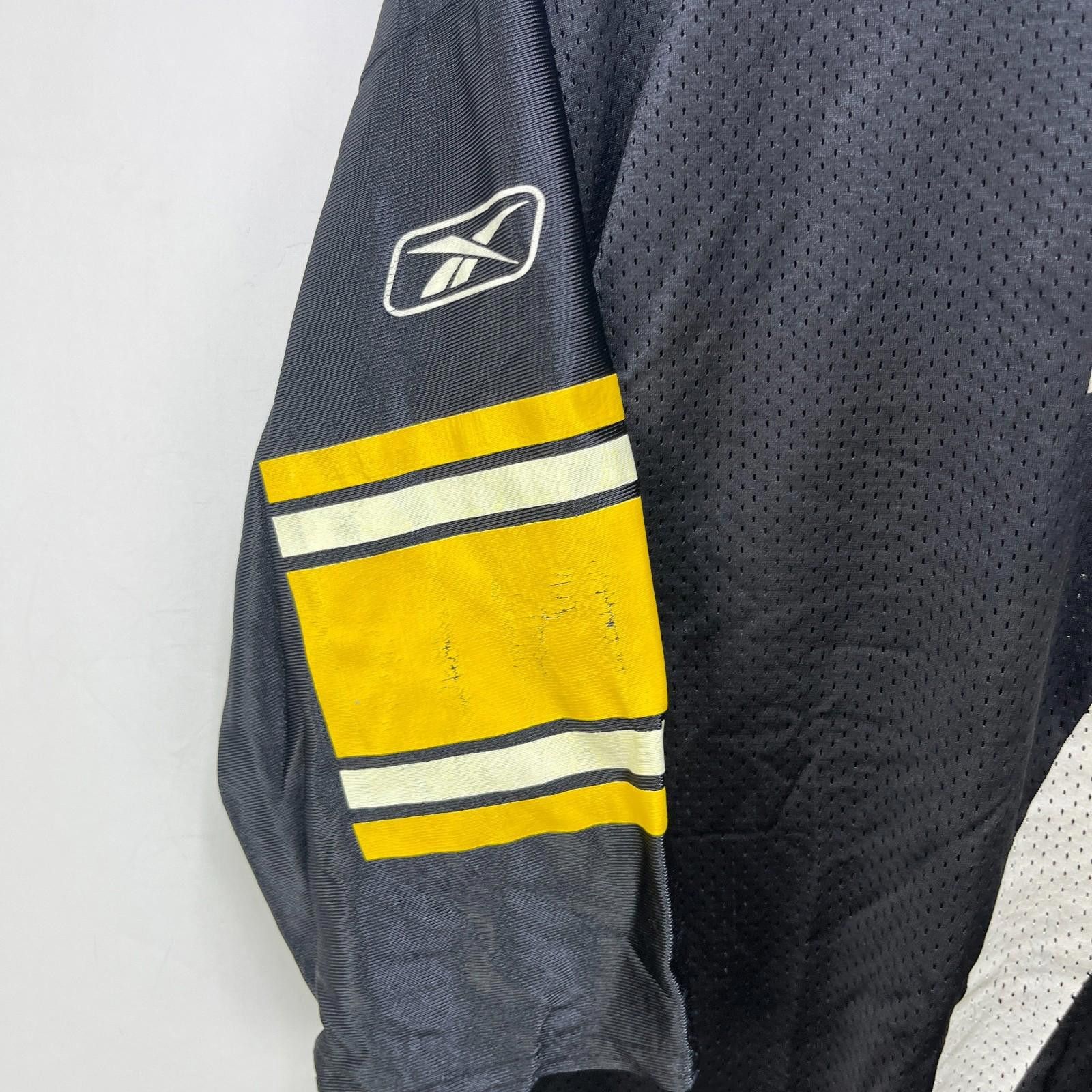 Reebok Vintage Pittsburgh Steelers Roethlisberger Jersey Large Size ONE SIZE - 3 Thumbnail