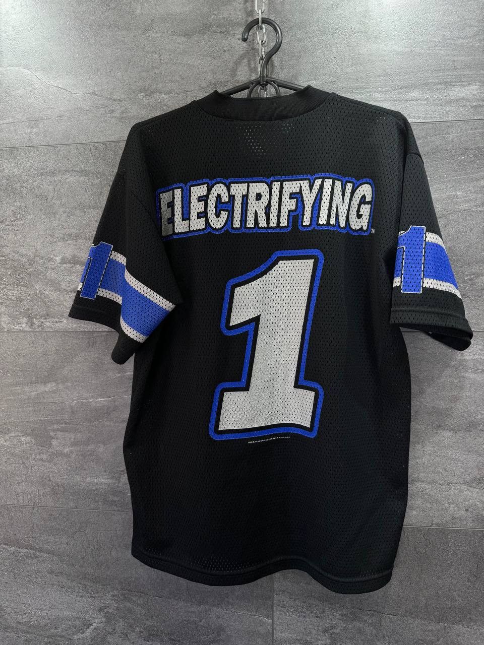 Vintage 2000s WWF The Rock Electrifying 1 Wrestling Jersey Size US M / EU 48-50 / 2 - 11 Thumbnail