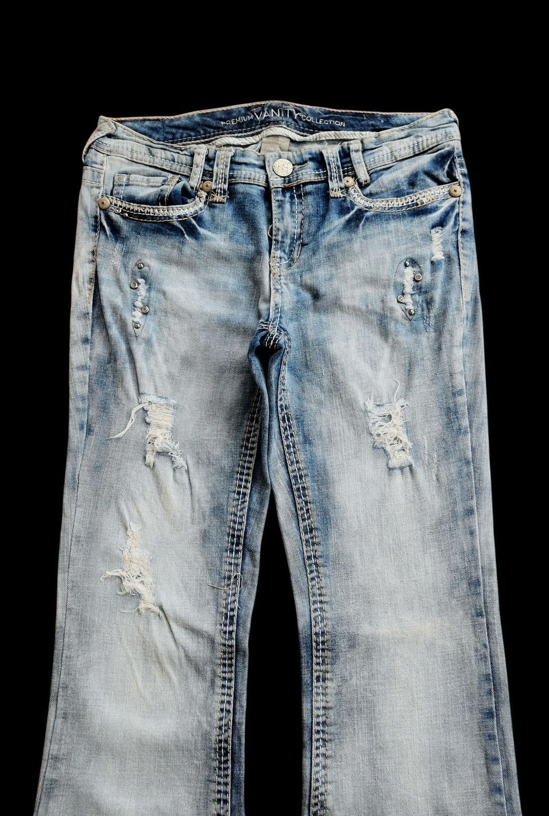 20471120 Vantty Bootcuts Studd Jeans Size 30" / US 8 / IT 44 - 5 Thumbnail
