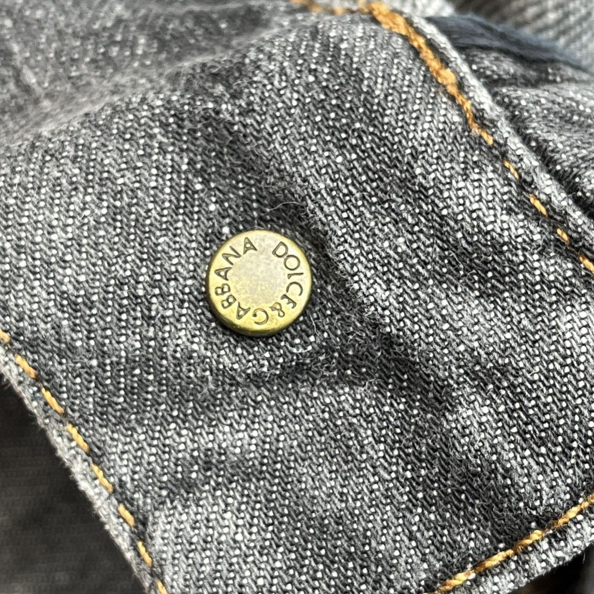 Dolce & Gabbana Vintage 1980s Distressed DOLCE & GABBANA Denim Jeans Size US 33 - 11 Thumbnail