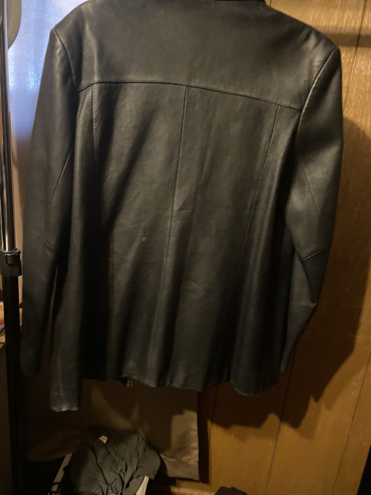 Alfani Alfani Womes Leather Jacket Large Size L / US 10 / IT 46 - 3 Thumbnail