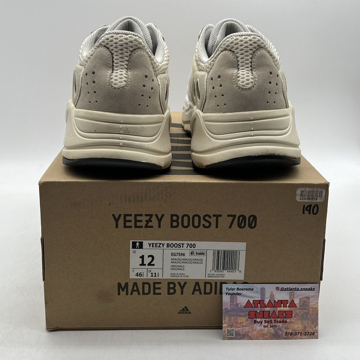 Adidas Yeezy boost 700 analog Size US 12 / EU 45 - 3 Thumbnail
