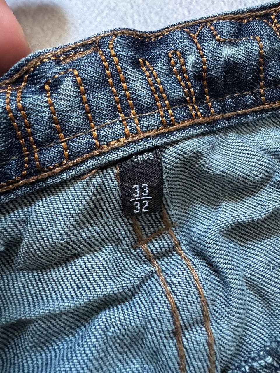 Japanese Brand Vintage Japanese Denim FLARE Faded BOOT CUT Distressed Jeans Size US 32 / EU 48 - 8 Thumbnail