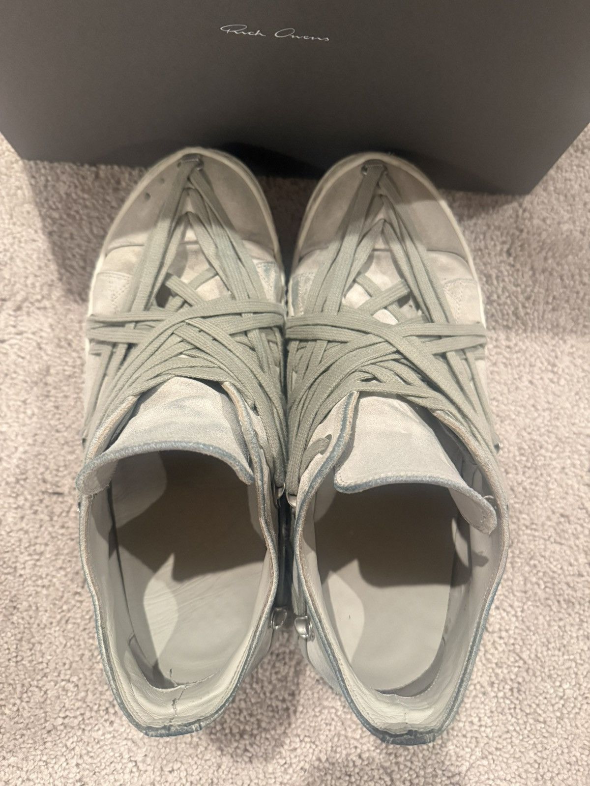Rick Owens Rick Owens Megalaced Sneaker Size US 12 / EU 45 - 4 Thumbnail