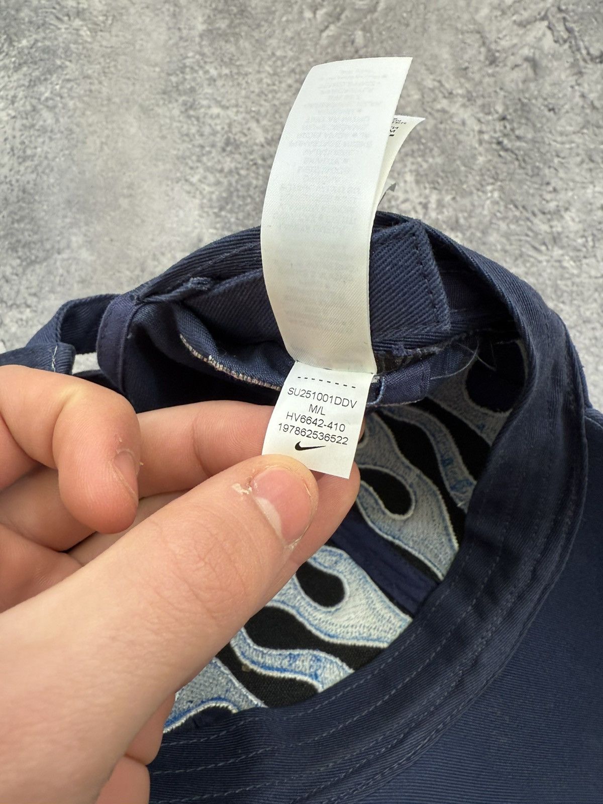 Nike Nike Flame Cap Hat Blue Size M/L Size ONE SIZE - 8 Thumbnail