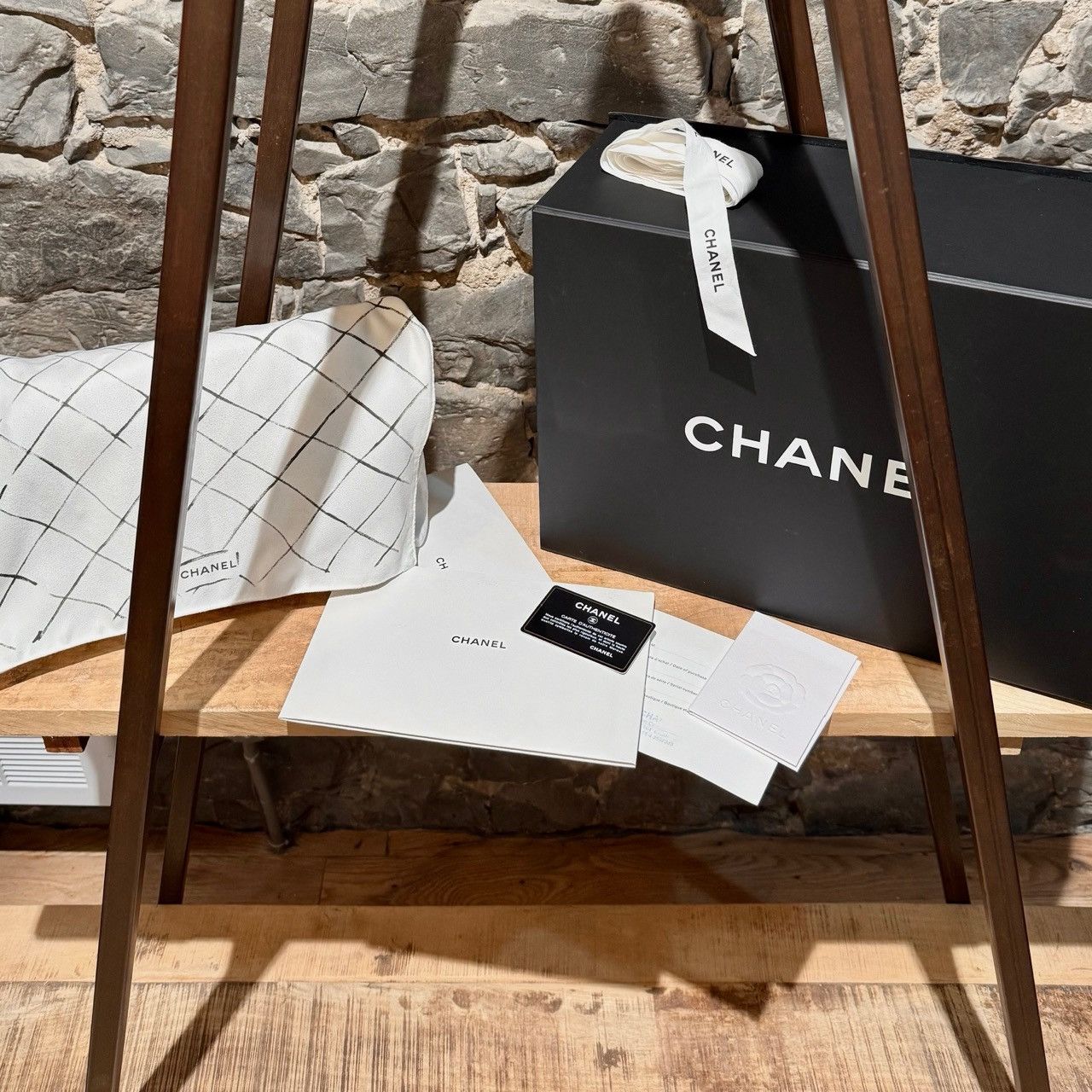 Chanel Black Lambskin GHW Jumbo Classic Double Flap Bag