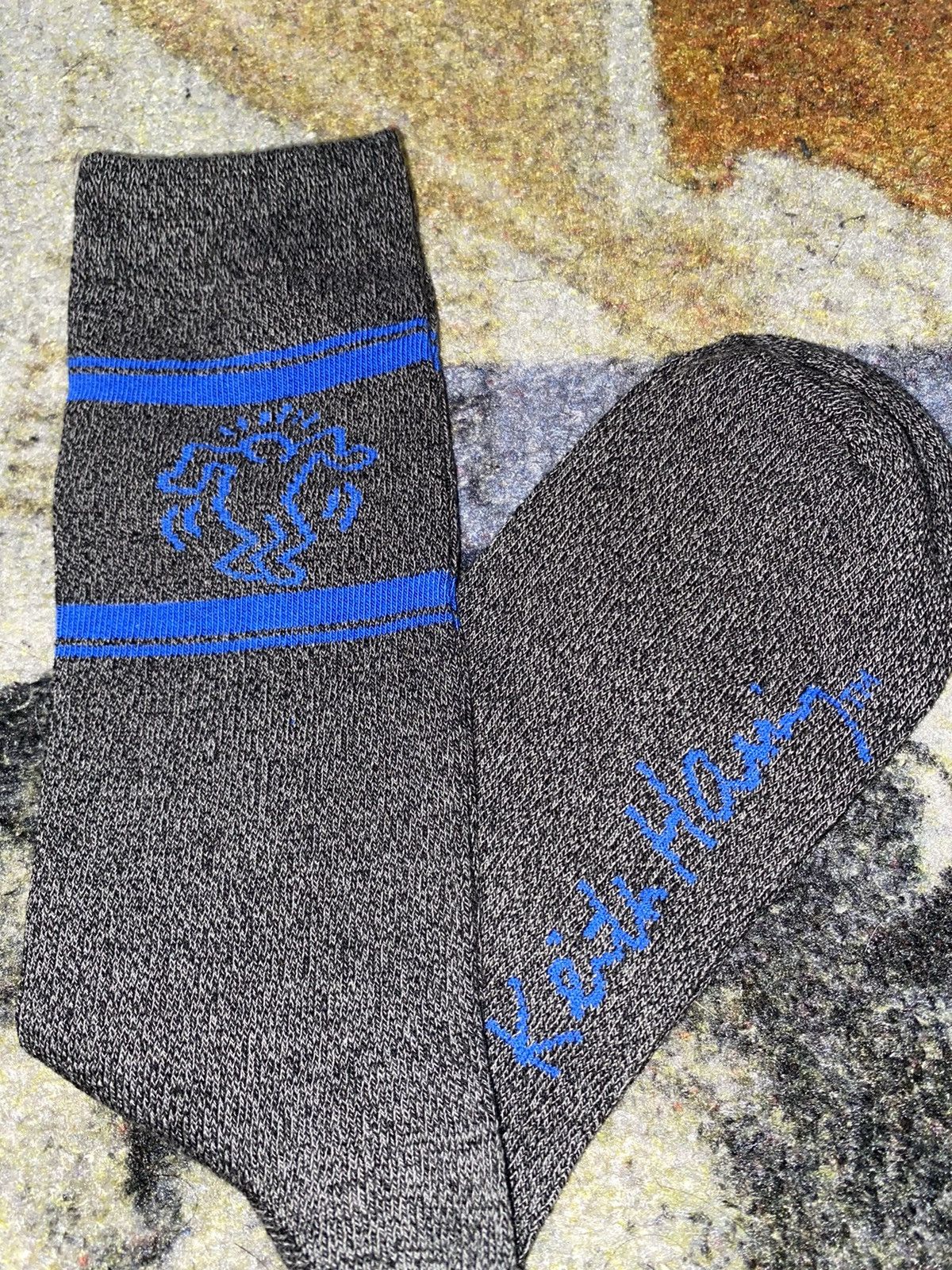 Keith Haring Keith Haring Crew Socks (1 Pair) Size ONE SIZE - 2 Thumbnail