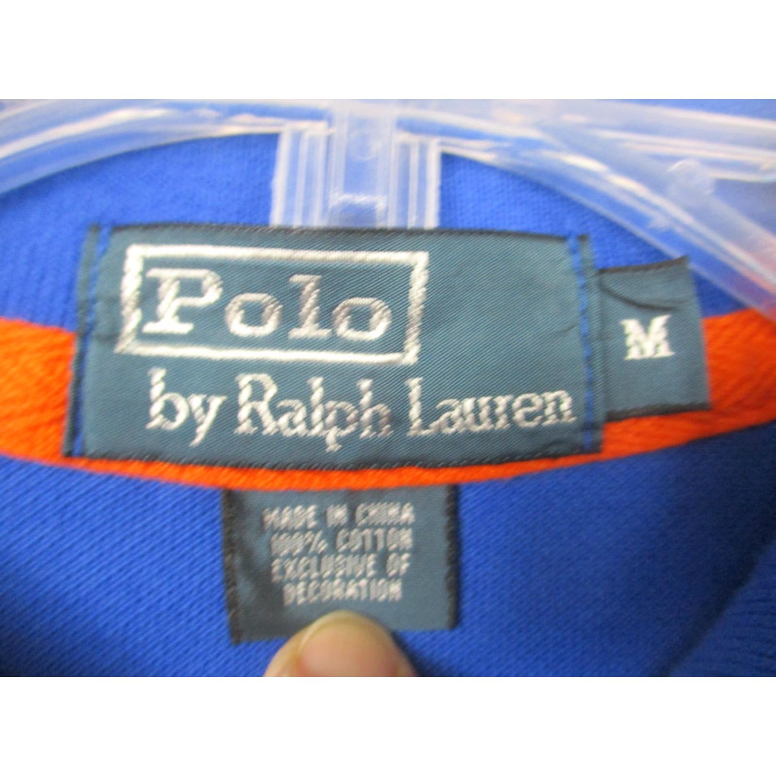 Polo Ralph Lauren VINTAGE Polo Ralph Lauren Polo Shirt Mens M Blue Pique Crest Logo Rugby Size US M / EU 48-50 / 2 - 4 Thumbnail