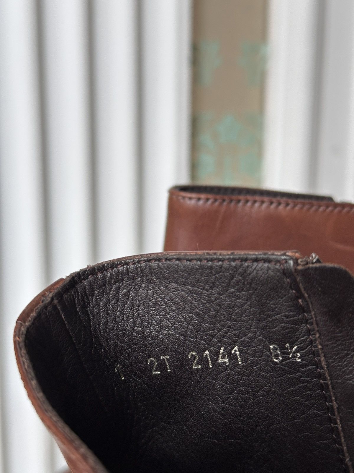 Prada PRADA Zip Brown Leather Perforation Boots Size: 8,5 / 42,5 Size US 8.5 / EU 41-42 - 13 Thumbnail