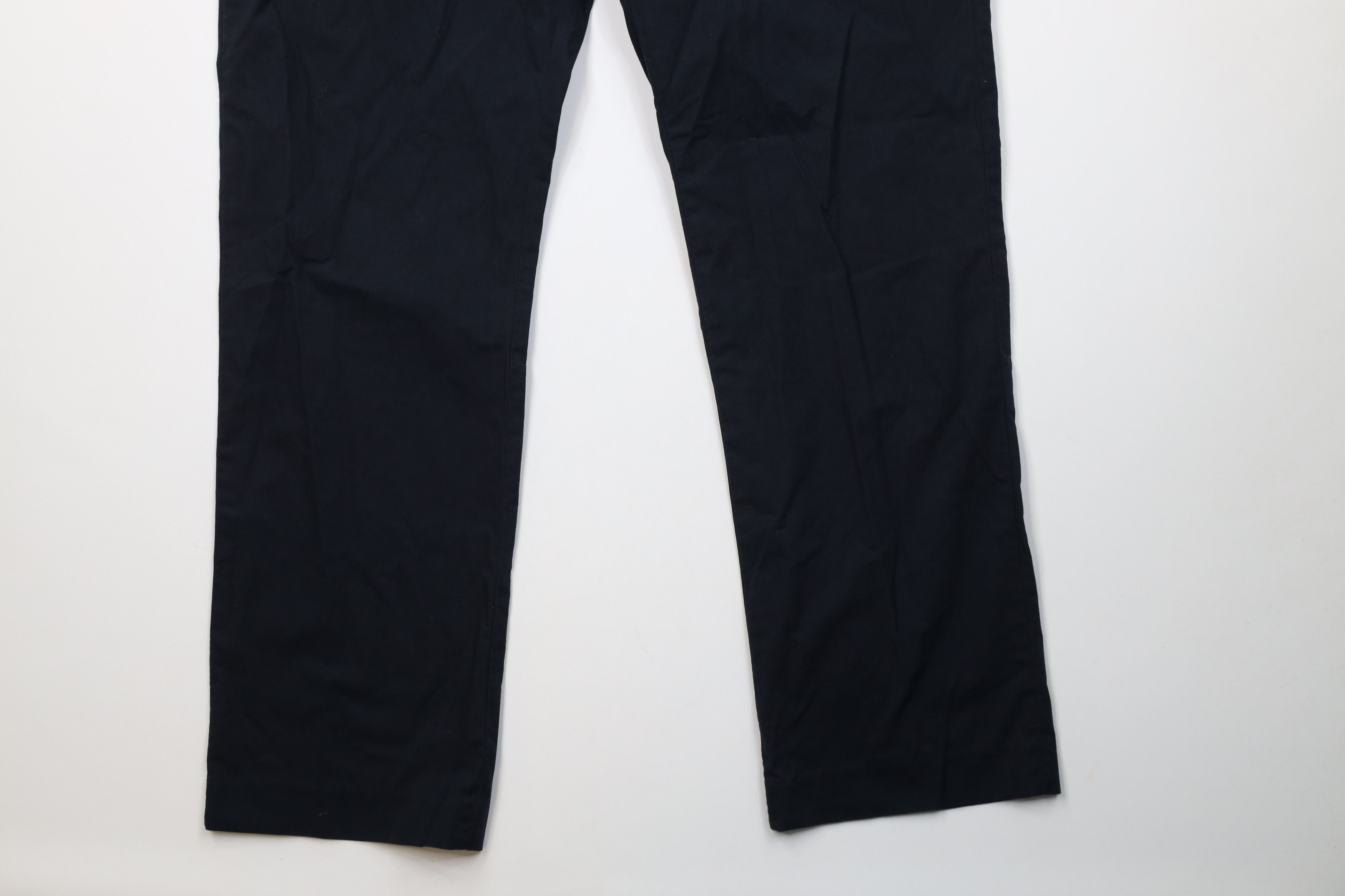 Ralph Lauren Vintage Y2K Ralph Lauren Wide Leg Chino Pants Navy Blue Size US 36 / EU 52 - 4 Thumbnail