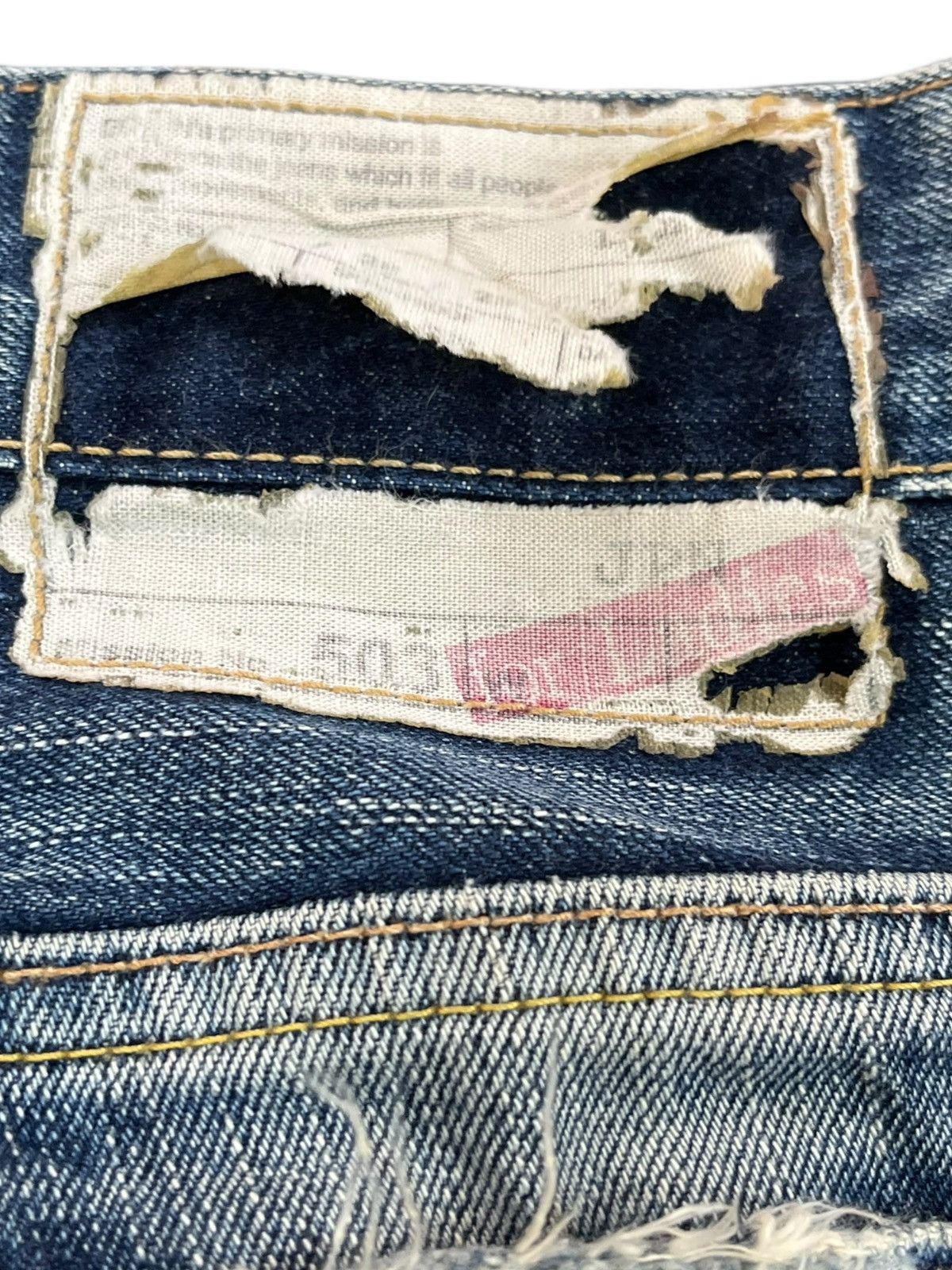 Edwin × Le Grande Bleu (L.G.B.) Vintage Edwin 503 Flare Bell Bottom Denim Size US 30 / EU 46 - 7 Thumbnail