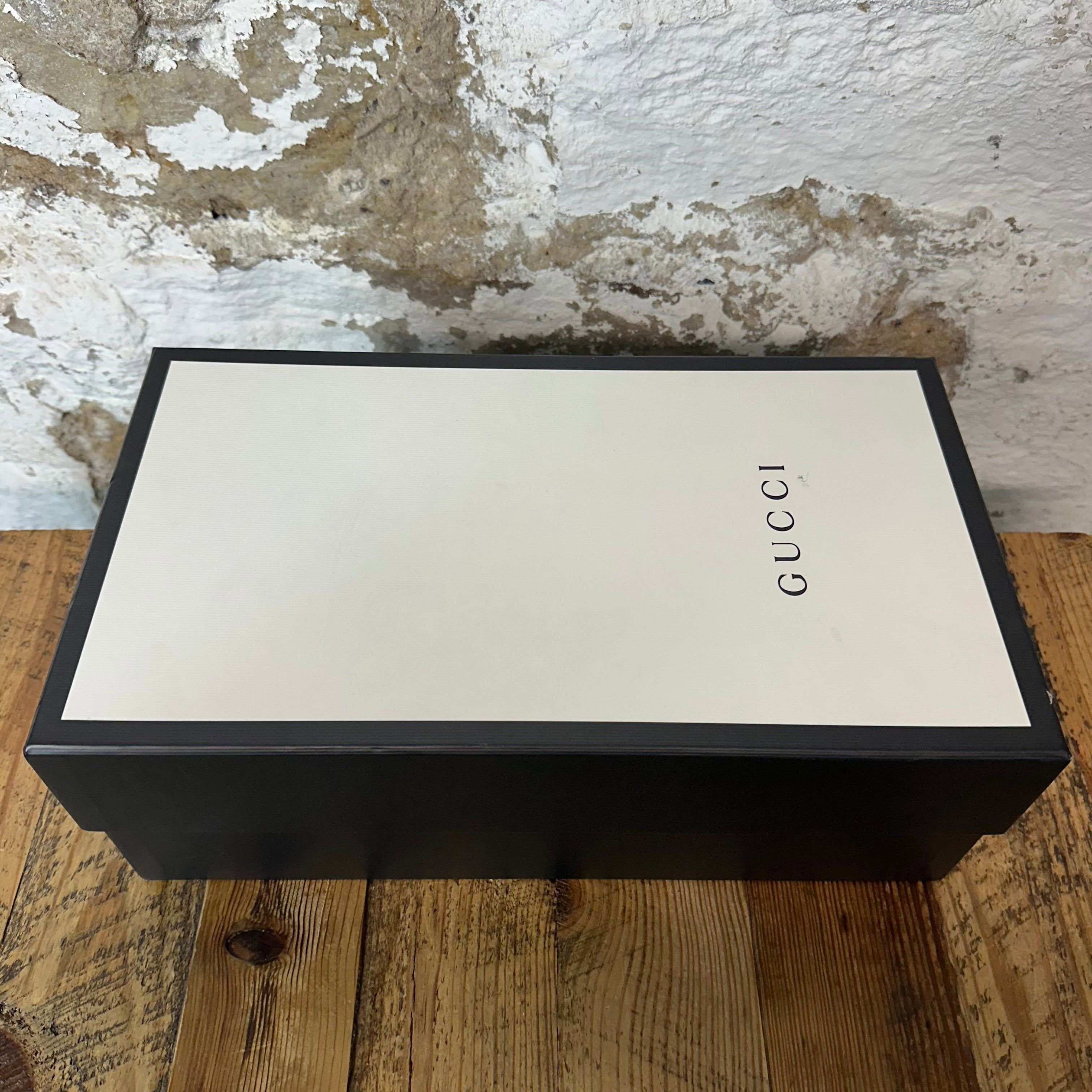 Gucci Gucci Blue GG Monogram Silver Ace Sneaker Sz 8 Size US 8 / EU 41 - 8 Thumbnail