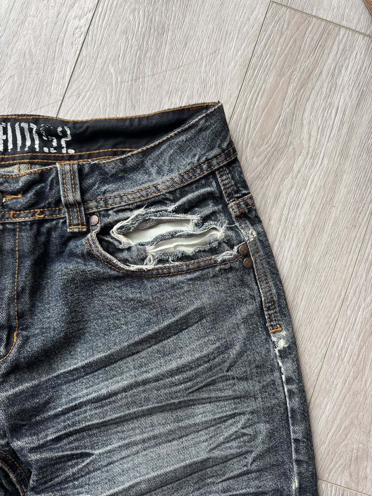 Designer × Japanese Brand × Vintage Vintage 2000’s Jam 52 Washed Denim Logo Straight Jeans Size US 30 / EU 46 - 3 Thumbnail