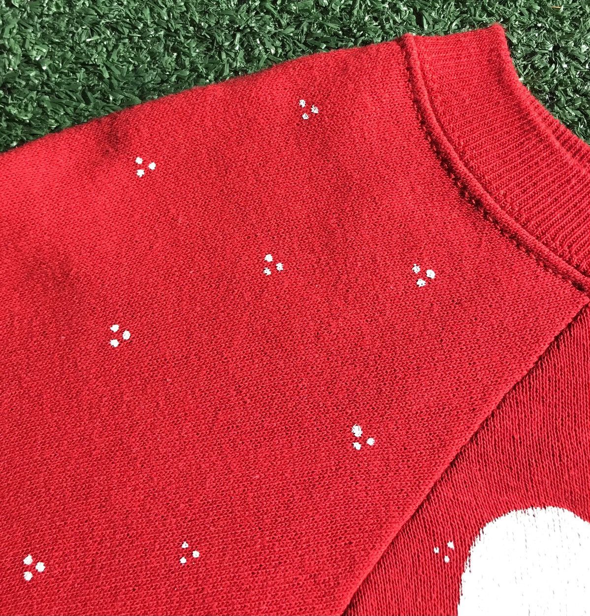 Vintage VTG 80’s Pannill Painted Rudolph Holiday Sweatshirt Large Size L / US 10 / IT 46 - 7 Thumbnail