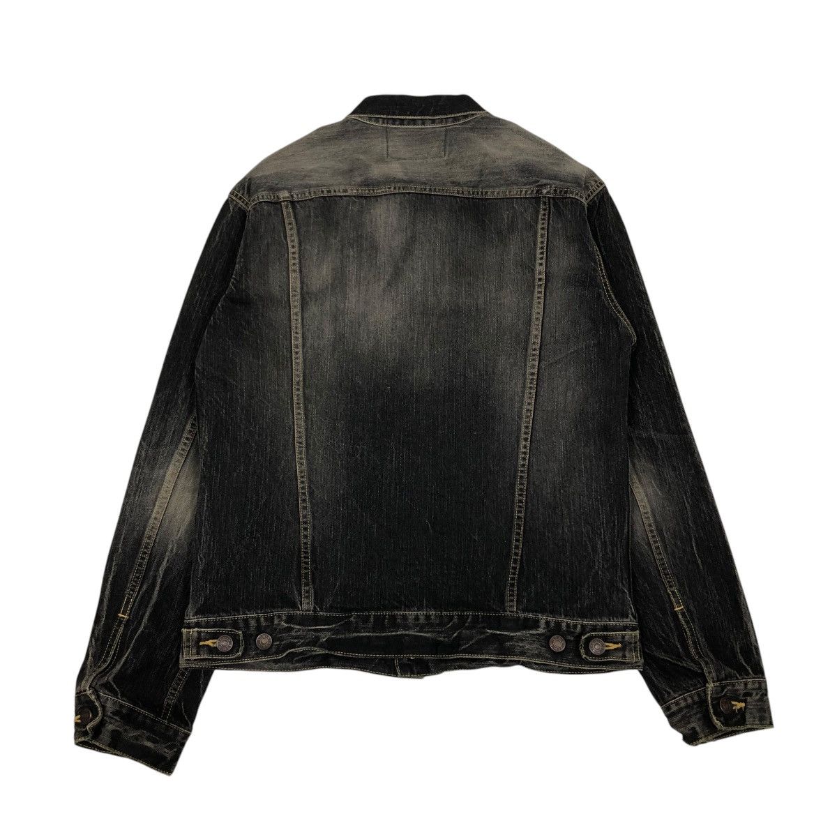 Edwin 🔥VINTAGE DENIM TRUCKER JACKET EDWIN MULTI POCKET Size US L / EU 52-54 / 3 - 2 Thumbnail