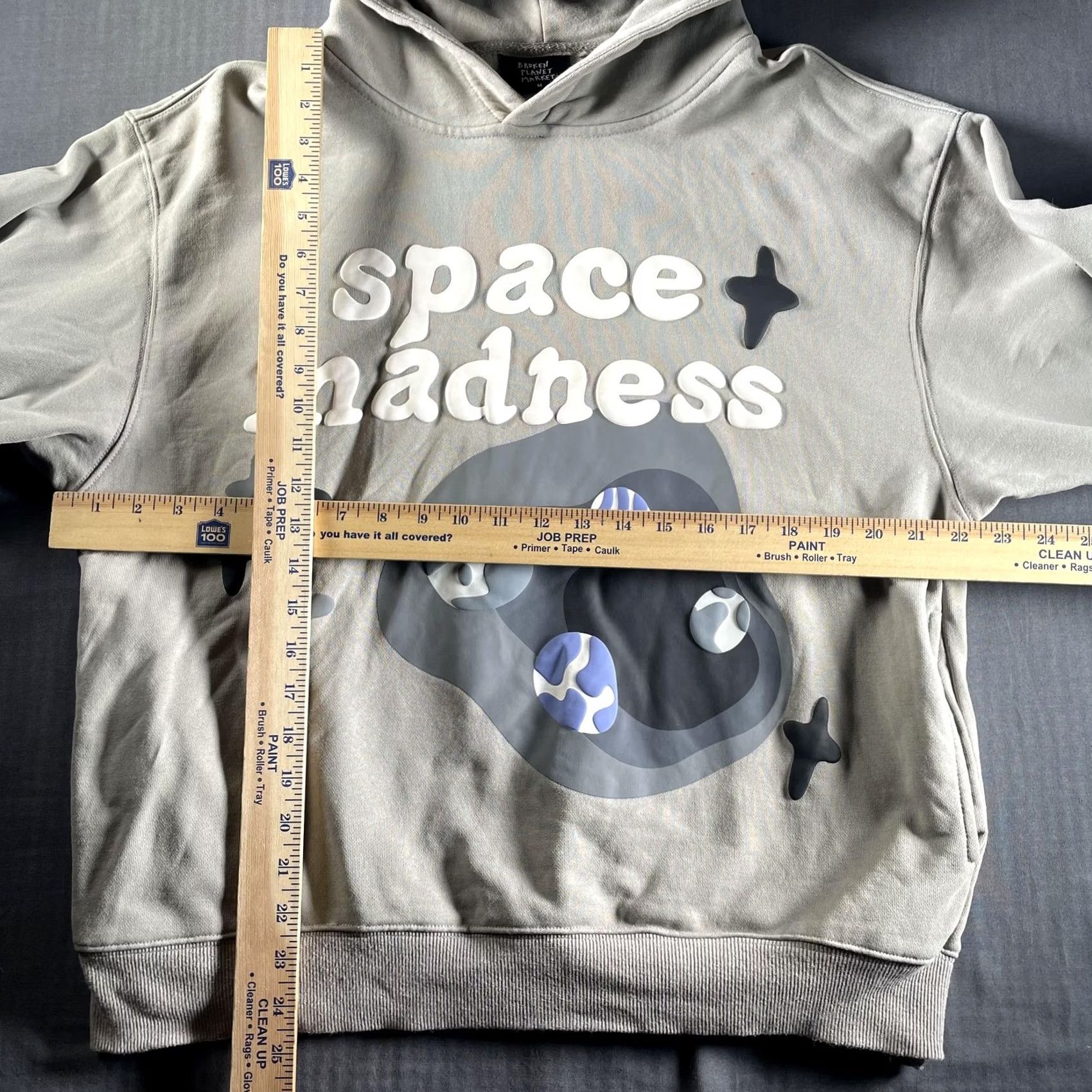 Broken Planet Broken Planet Market Hoodie Mens Medium Gray Space Madness Friends & Family Size US M / EU 48-50 / 2 - 5 Thumbnail