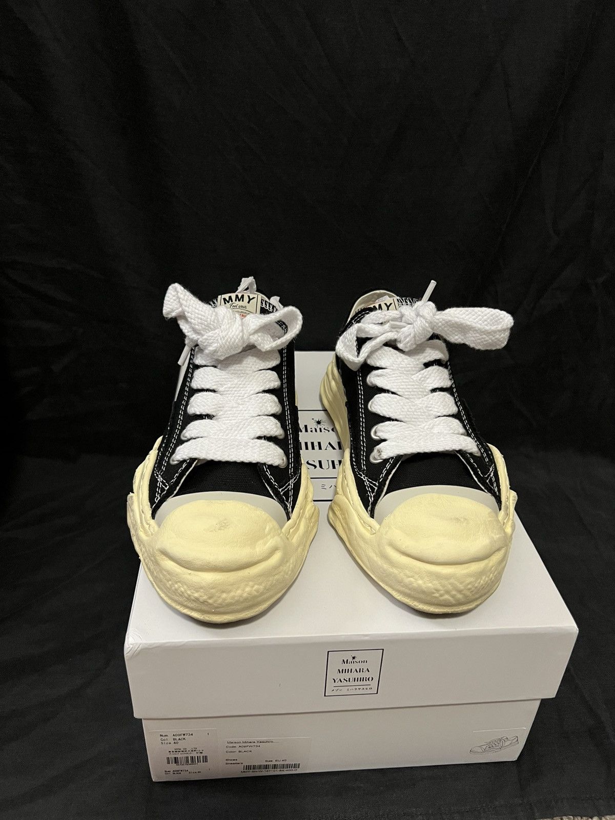 Maison MIHARA YASUHIRO Maison Mihara Yasuhiro Hank VL OG Sole Low Top Sneakers Size US 8 / EU 41 - 1 Thumbnail