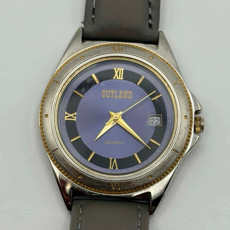 Other Silver & Blue Outland Men’s Watch Size ONE SIZE - 2 Thumbnail