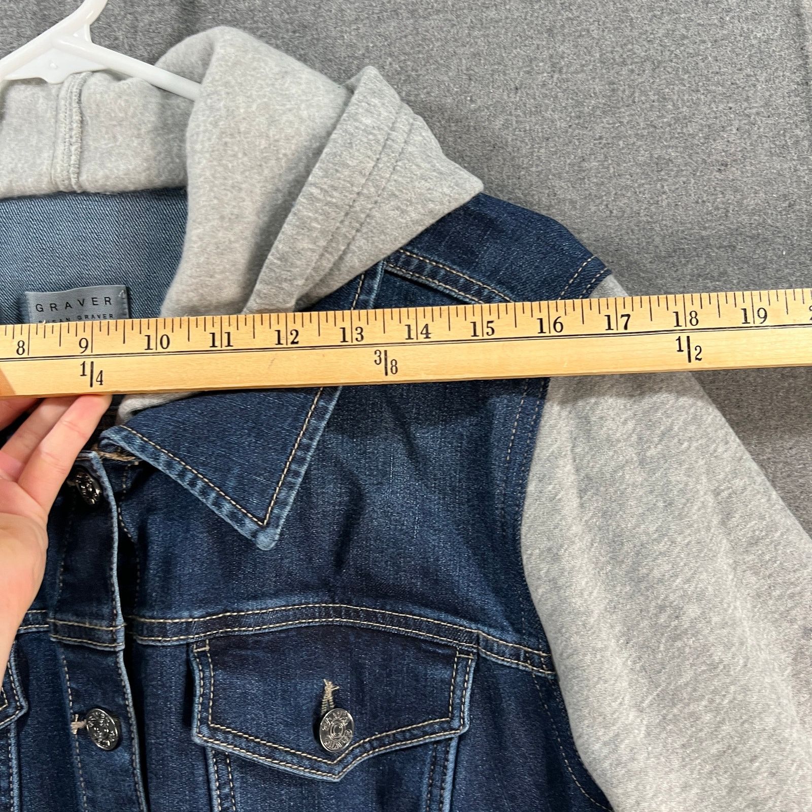 Other GRAVER by Susan Graver Stretch Denim & French Terry Size XXL / US 16-18 / IT 52-54 - 8 Thumbnail