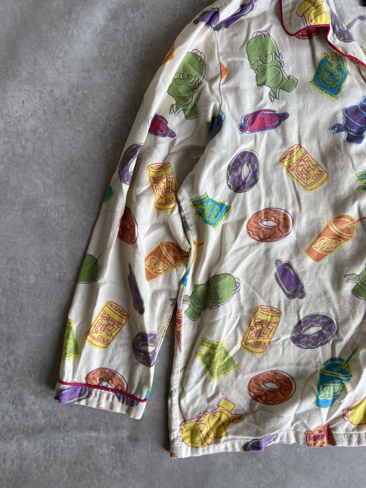 Cartoon Network × The Simpsons × Vintage Vintage The Simpsons Homer Pajama Longsleeve Size US M / EU 48-50 / 2 - 3 Thumbnail
