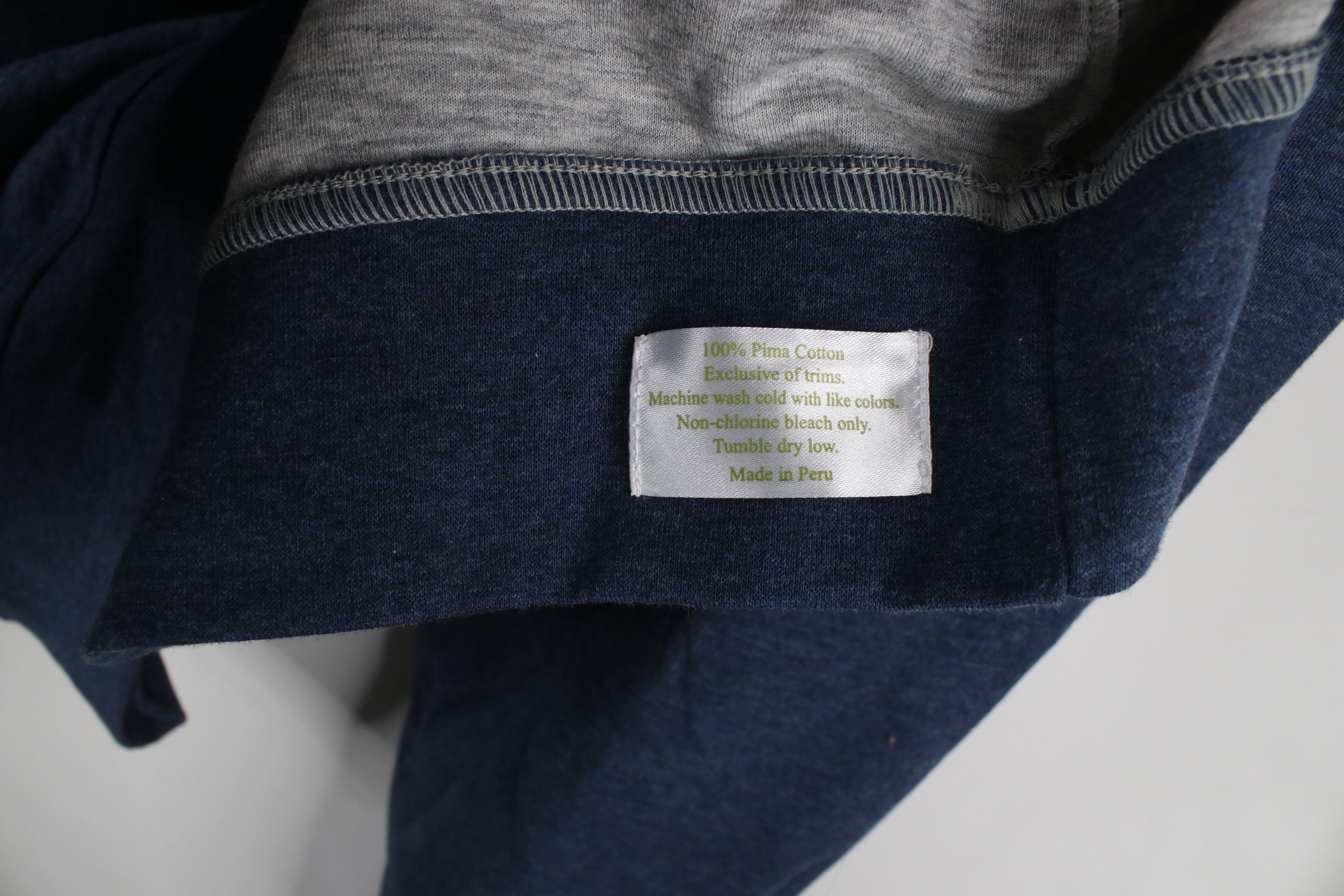 Vintage Oliver Ridley Touch Half Zip Pullover Sweater Heather Blue Size US XXL / EU 58 / 5 - 8 Thumbnail
