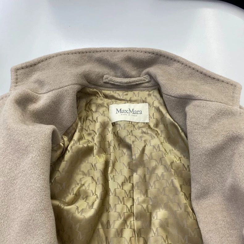 Max Mara Max Mara 101 801 Sandy wool coat Size M / US 6-8 / IT 42-44 - 3 Thumbnail