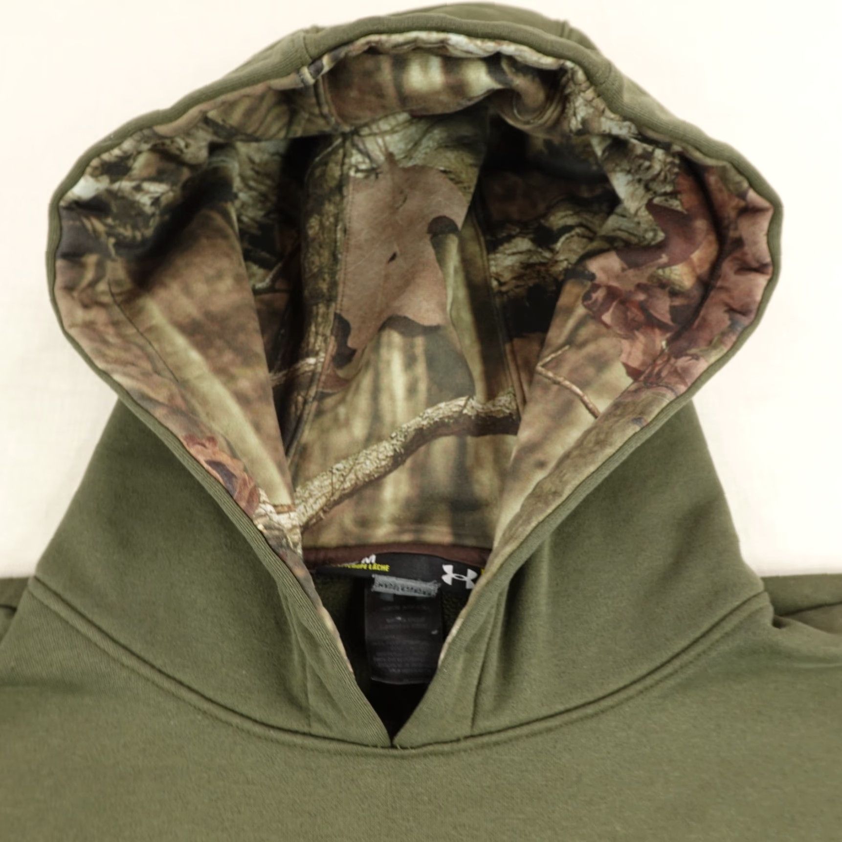 Under Armour Under Armour Hoodie Mens Medium Green Camo Pullover Sweatshirt Hunting Size US M / EU 48-50 / 2 - 4 Thumbnail
