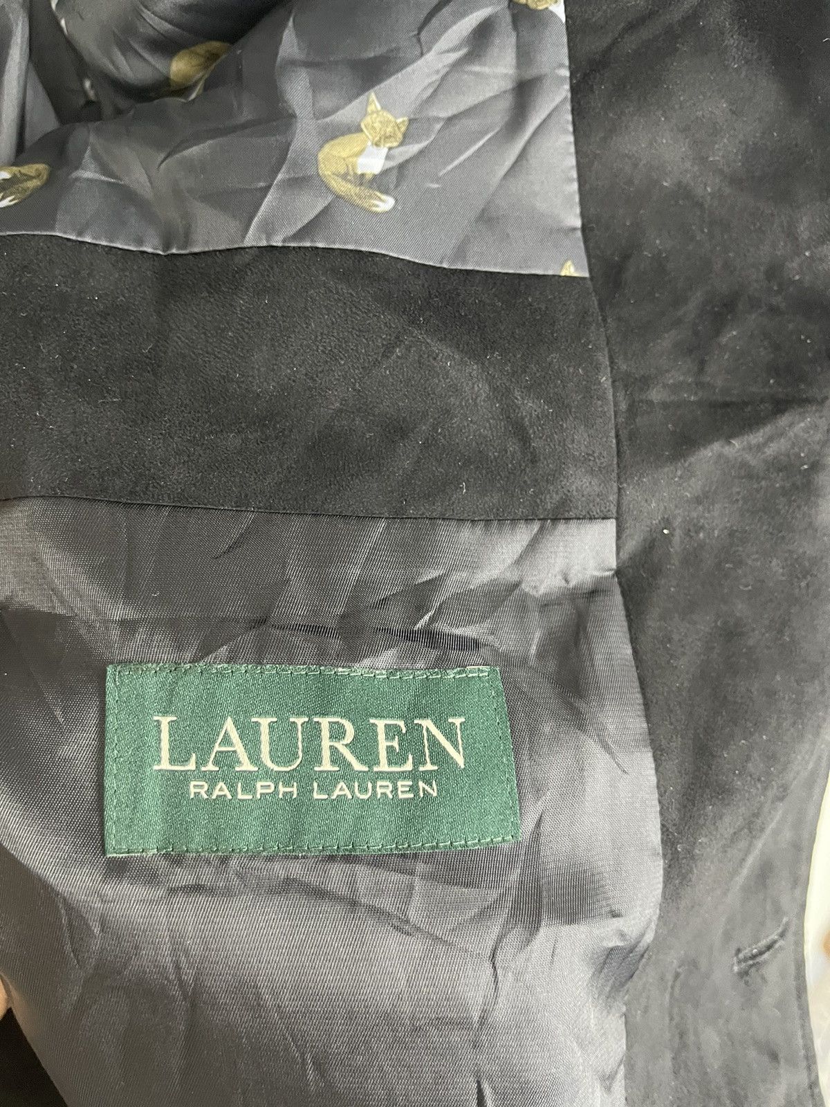 Lauren Ralph Lauren 😱MOLESKIN😱Vintage LAUREN Ralph Lauren Moleskin Coat Jacket Size US M / EU 48-50 / 2 - 5 Thumbnail