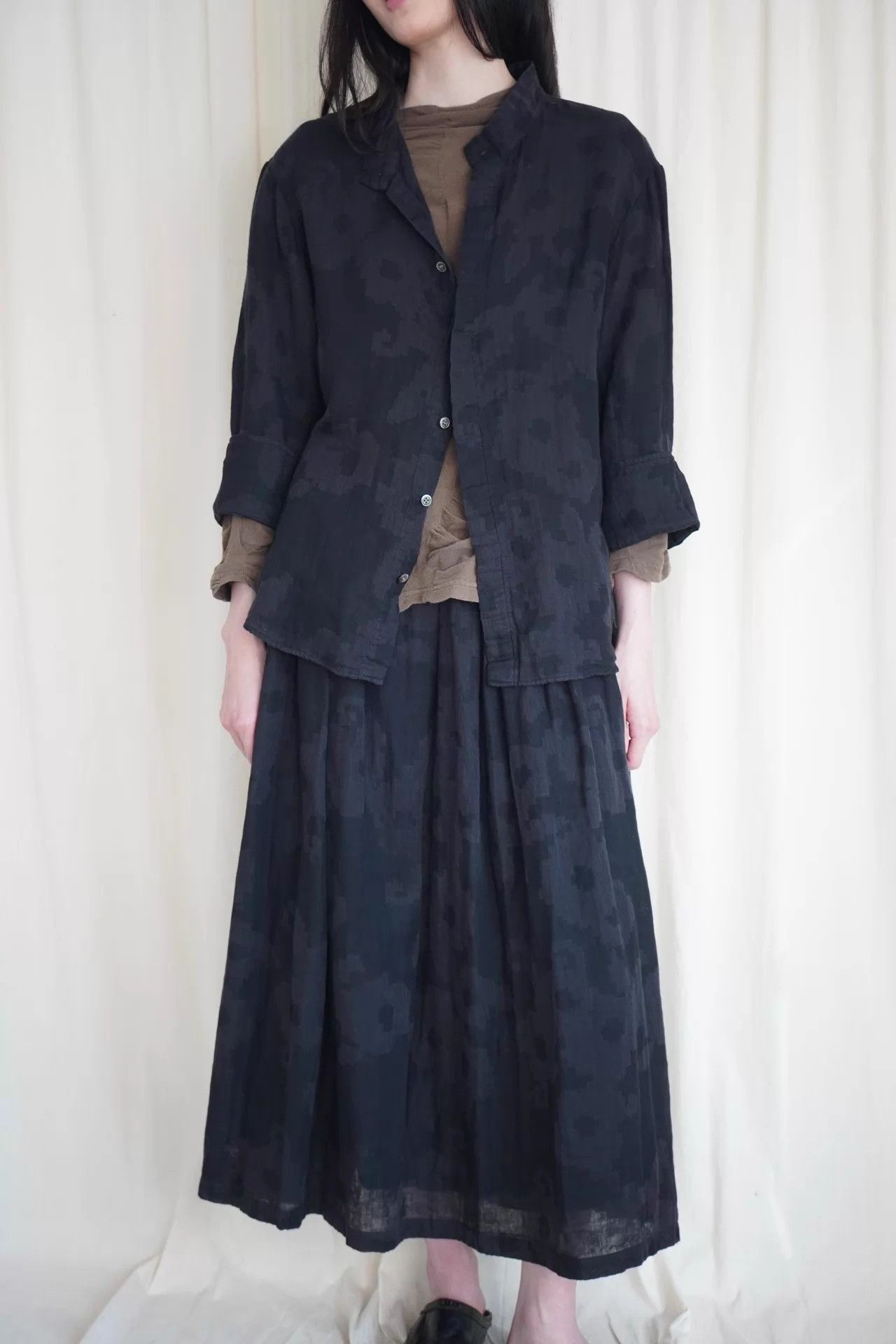 Issey Miyake Issey Miyake 2000s Plantation Cotton Black Dress M Size M / US 6-8 / IT 42-44 - 2 Thumbnail