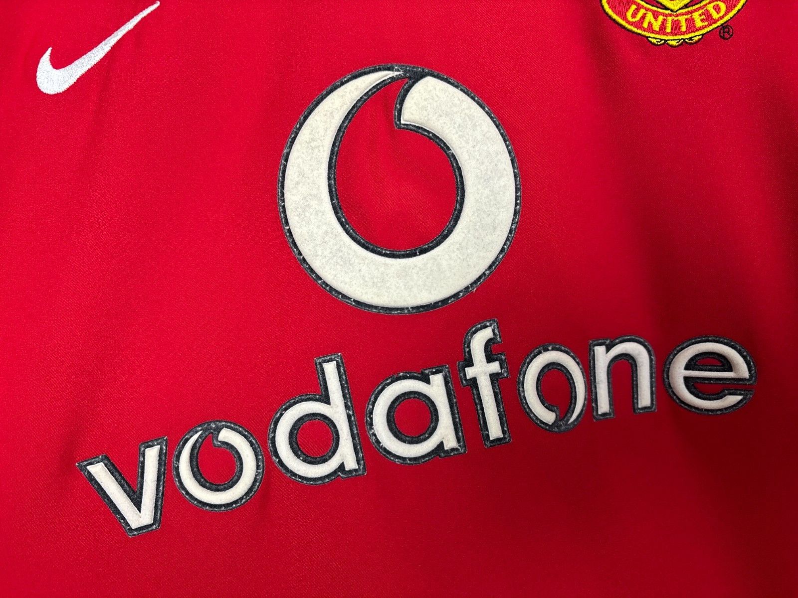 Nike Vintage Manchester United 2002-2004 Home Shirt Long Sleeve Size US M / EU 48-50 / 2 - 5 Thumbnail