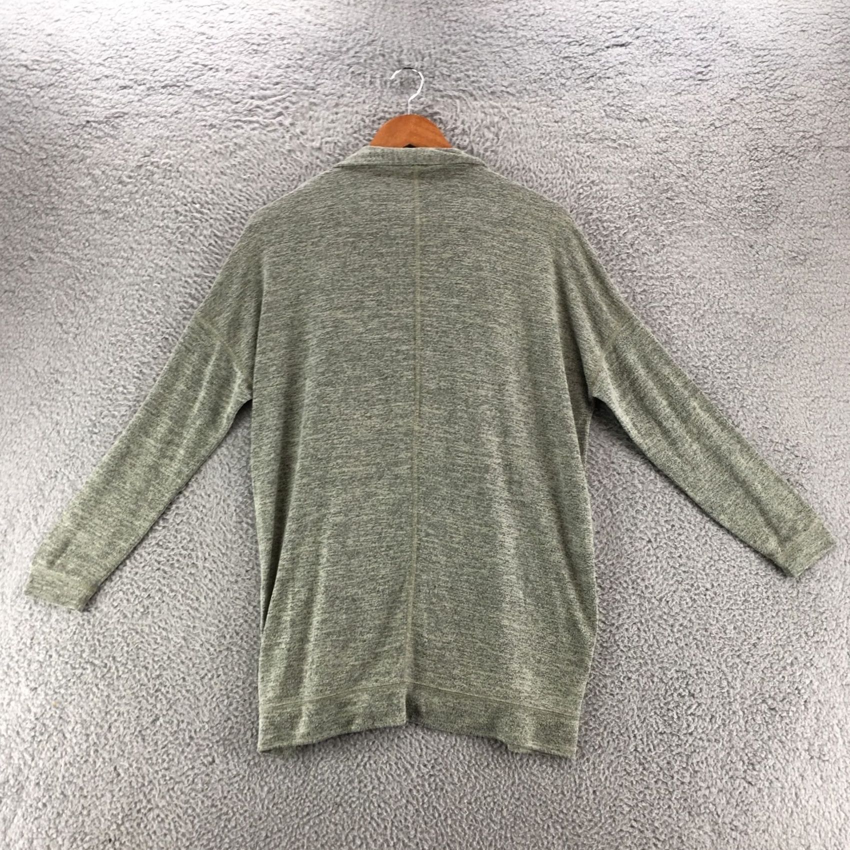 Abercrombie & Fitch Abercrombie & Fitch Gray Cotton Blend Long Sleeve Cardigan Sweater Women Vintage Size S / US 4 / IT 40 - 7 Thumbnail