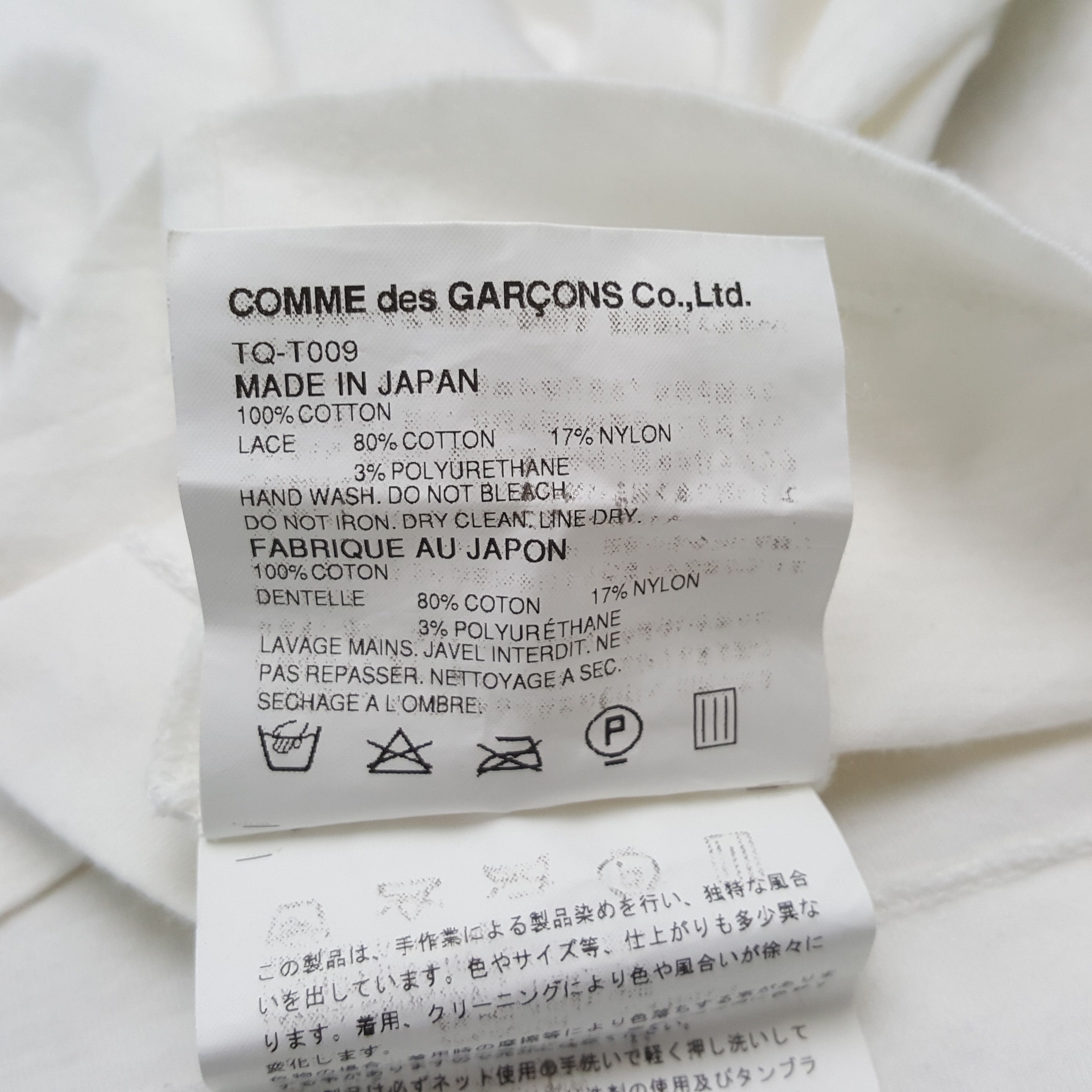 Tricot Comme des Garcons Vintage Tricot Comme Des Garçons Sleeveless T-Shirt C301N51 Size S / US 4 / IT 40 - 7 Thumbnail