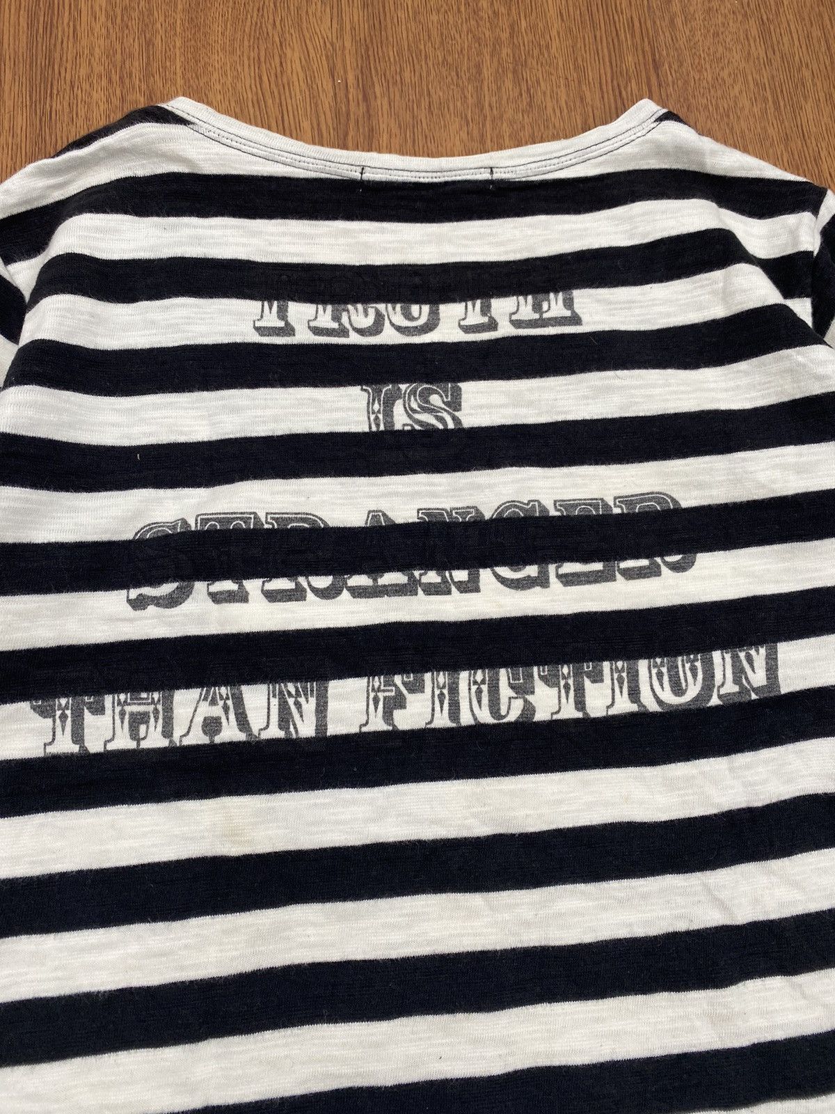 Japanese Brand Sucure promme striped punk long sleeve Size US M / EU 48-50 / 2 - 4 Thumbnail