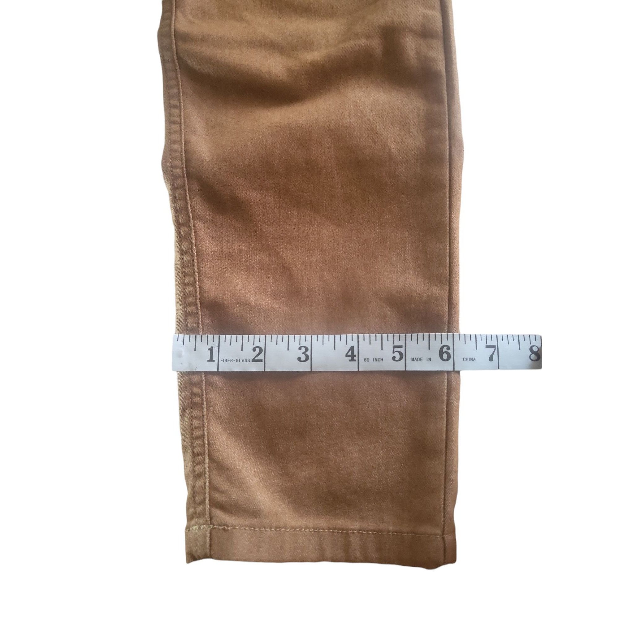 The North Face The North Face Jeans Women Sz 8 Brown Denim Skinny Straight Size 30" / US 8 / IT 44 - 5 Thumbnail