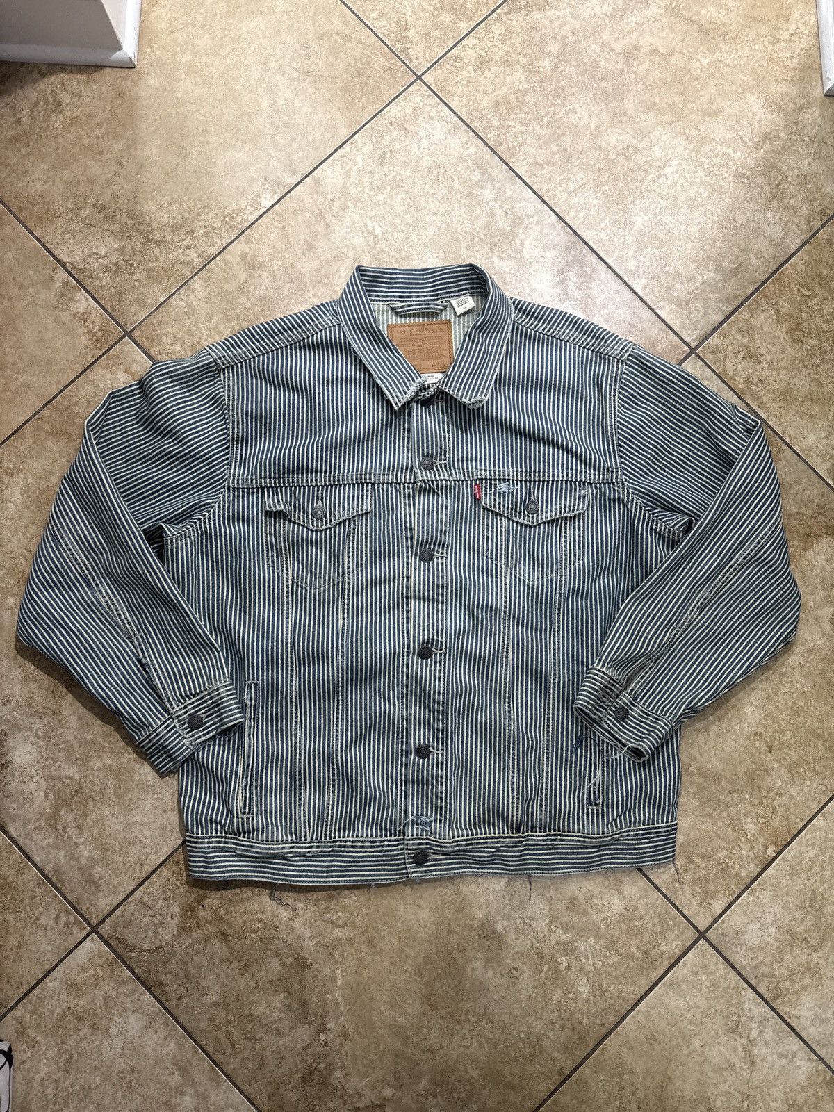 Levi's Levi’s Conductor Denim Jacket Size US L / EU 52-54 / 3 - 1 Thumbnail