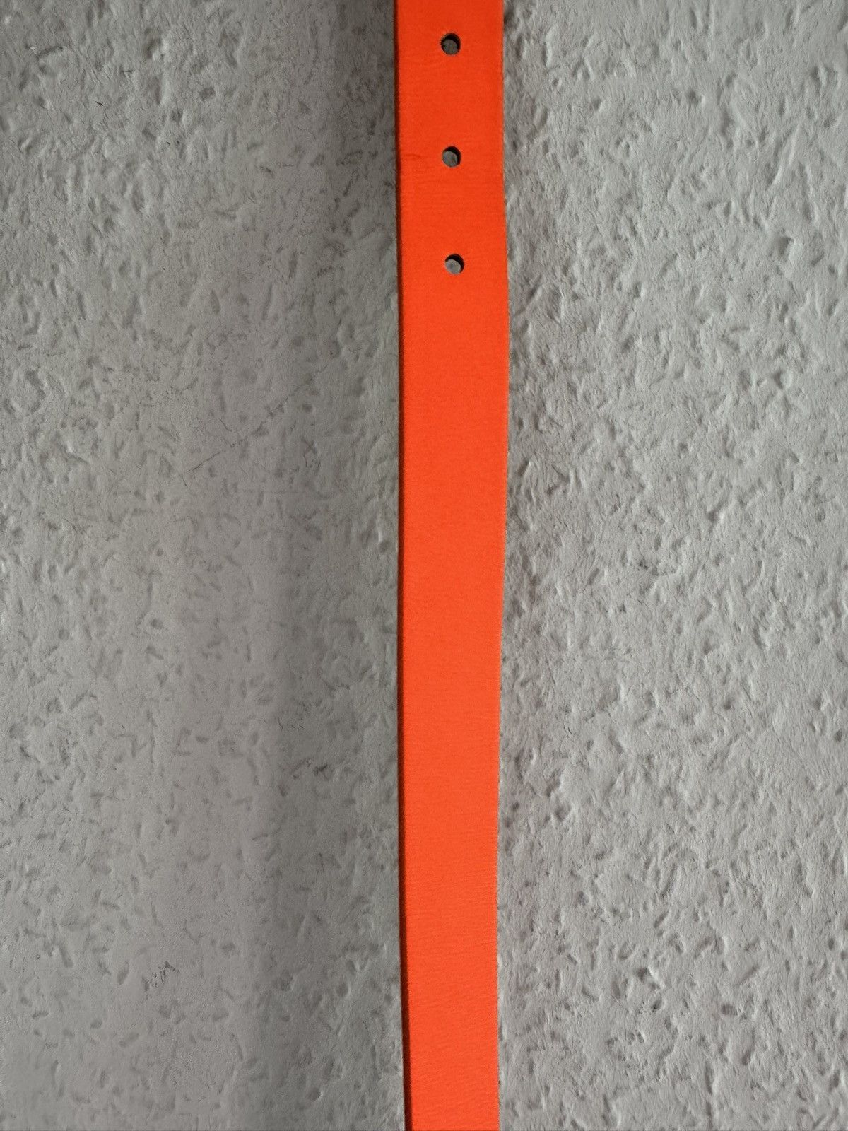 Dsquared2 Orange Leather Belt Size 32 - 6 Thumbnail