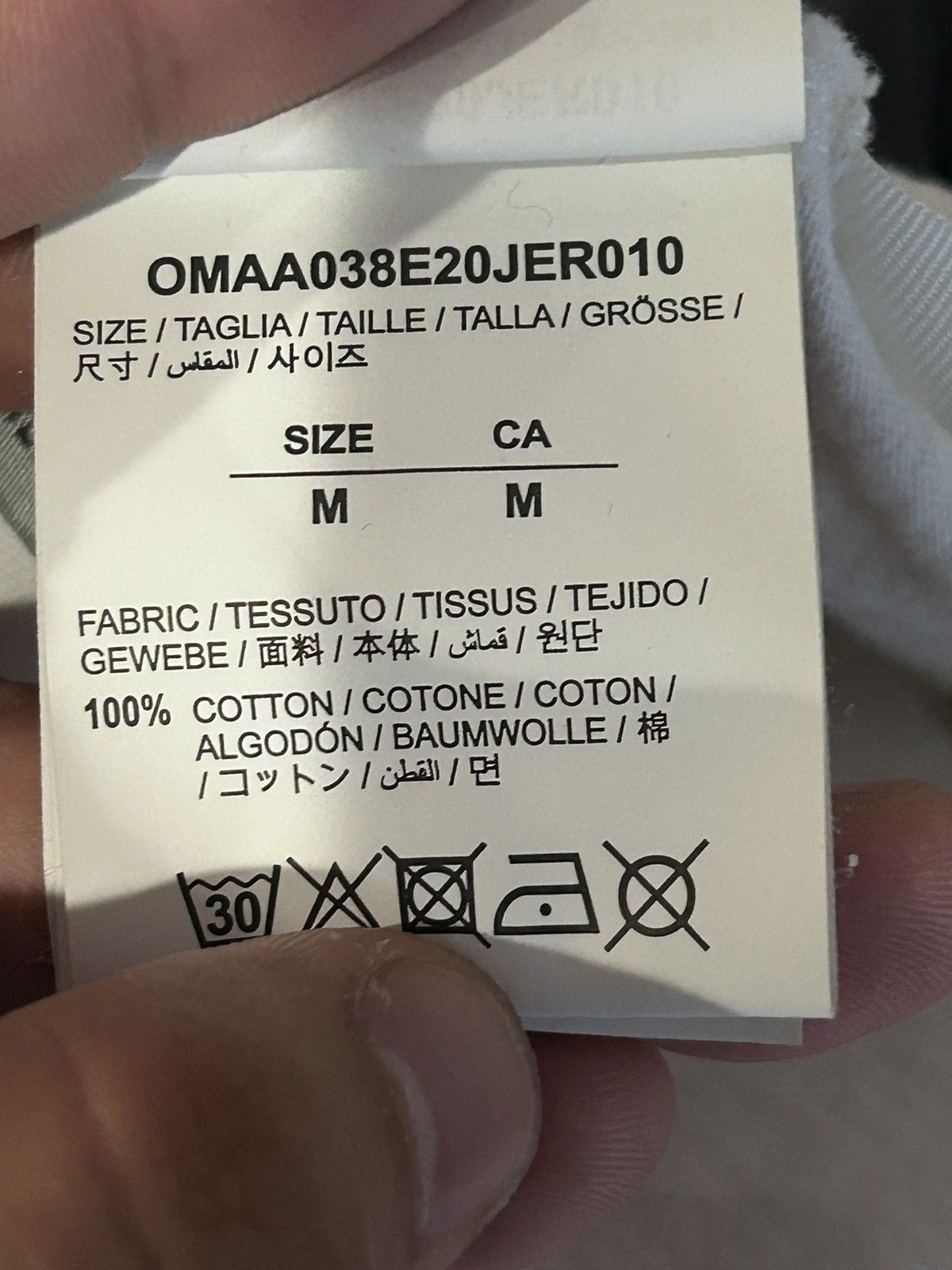 Off-White Off-White Mona Lisa “Pivot” Tee – Rare Virgil Abloh Design Size US M / EU 48-50 / 2 - 6 Thumbnail