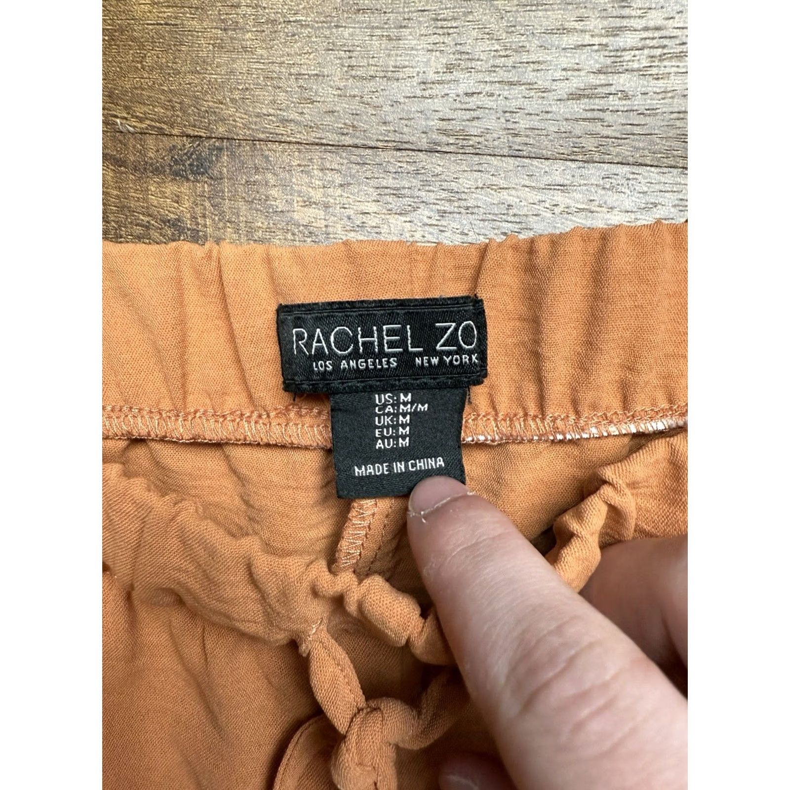 Rachel Zoe Rachel Zoe 2-Piece Pant Set With Cardigan Orange Women’s Size Medium Shirt? Size M / US 6-8 / IT 42-44 - 5 Thumbnail