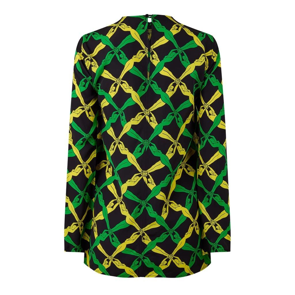 Bottega Veneta Bottega Veneta Crew Neck Regular Fit T-Shirt in Green Size XS / US 0-2 / IT 36-38 - 3 Thumbnail